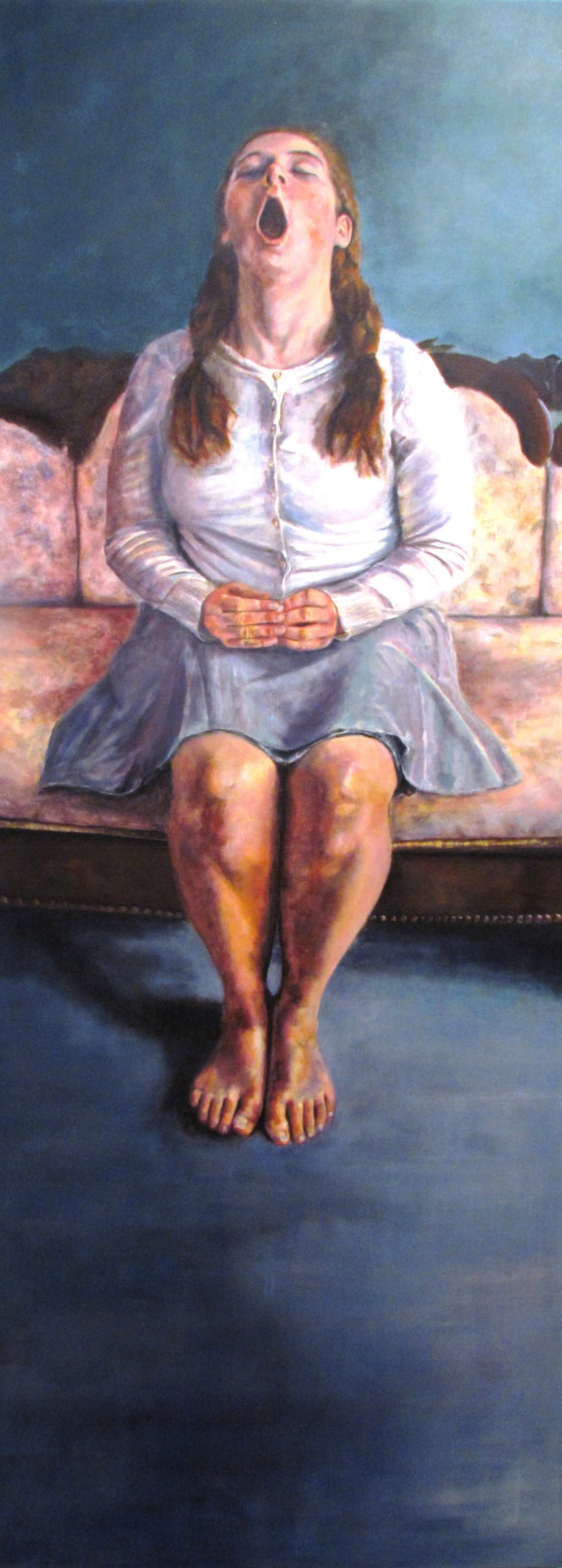 Quell 1 (Painting - 36 x 96 inches - $2000 CAD - UK) Laurie-Lynn McGlynn