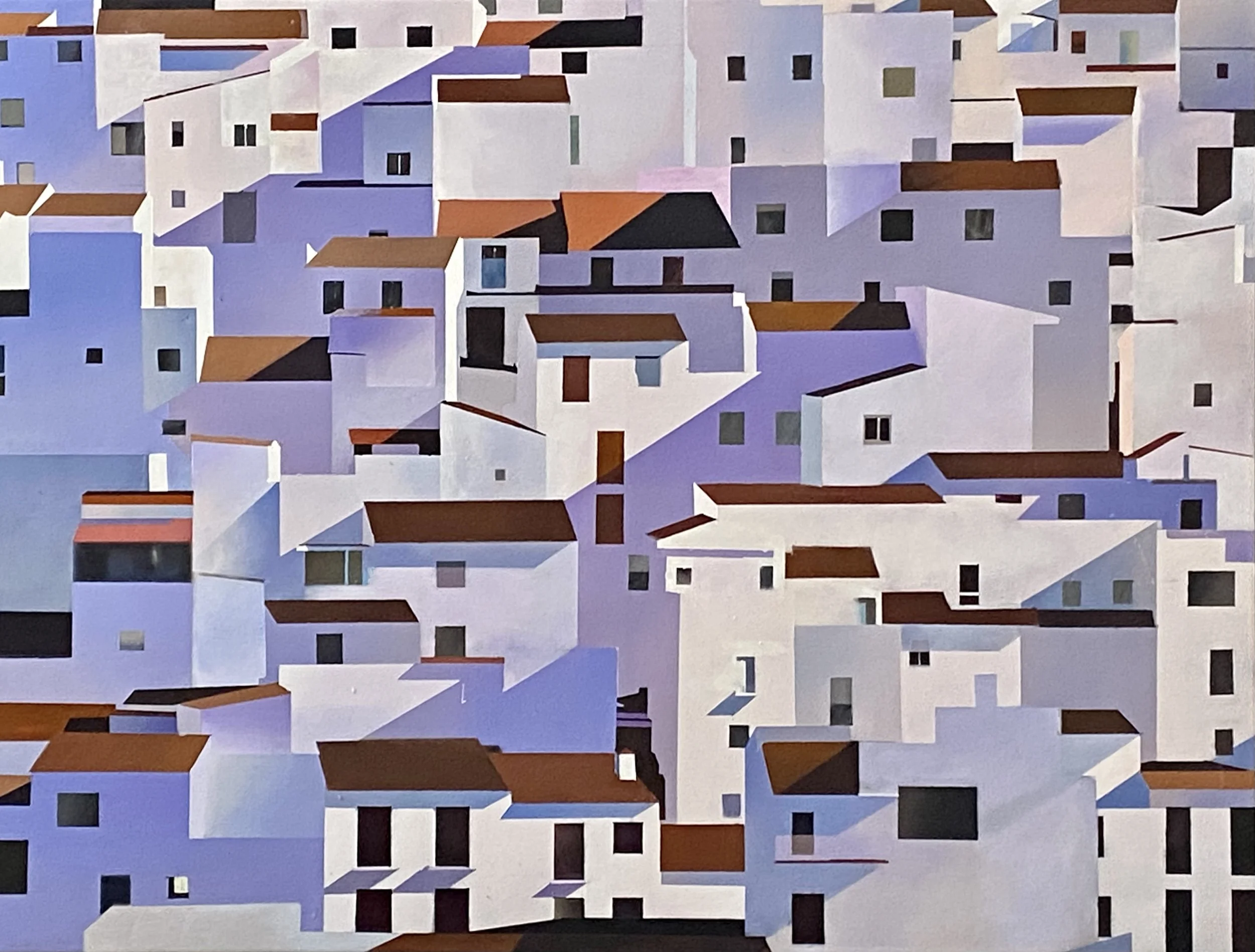A day in my shoes (Painting - 36" x 48" x 2" - $4000 CAD - Canada) Shaan Taseer