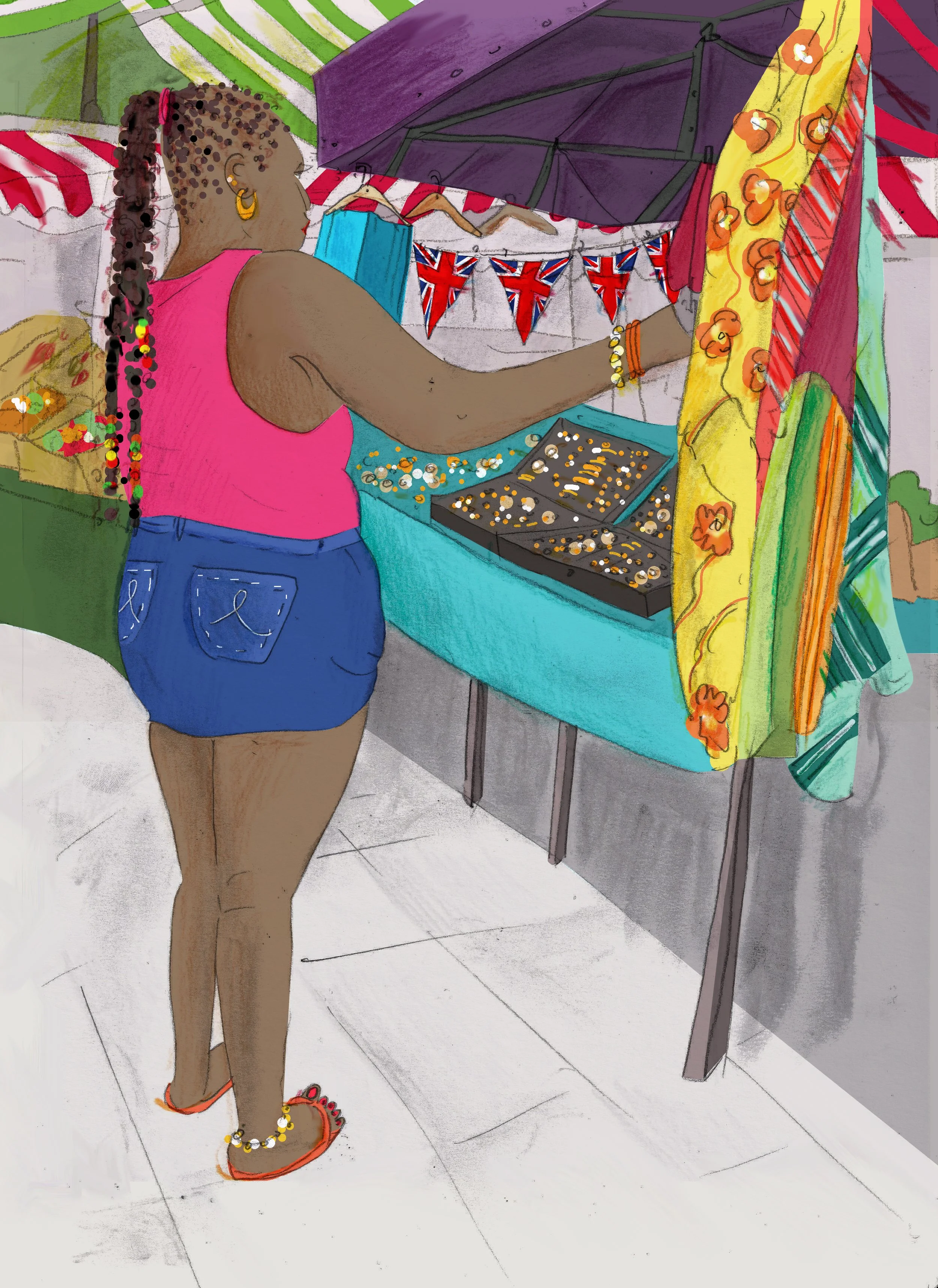 Making your mark (Digital Art - 21cm x 29cm - £50 - UK) Rachel Larkum