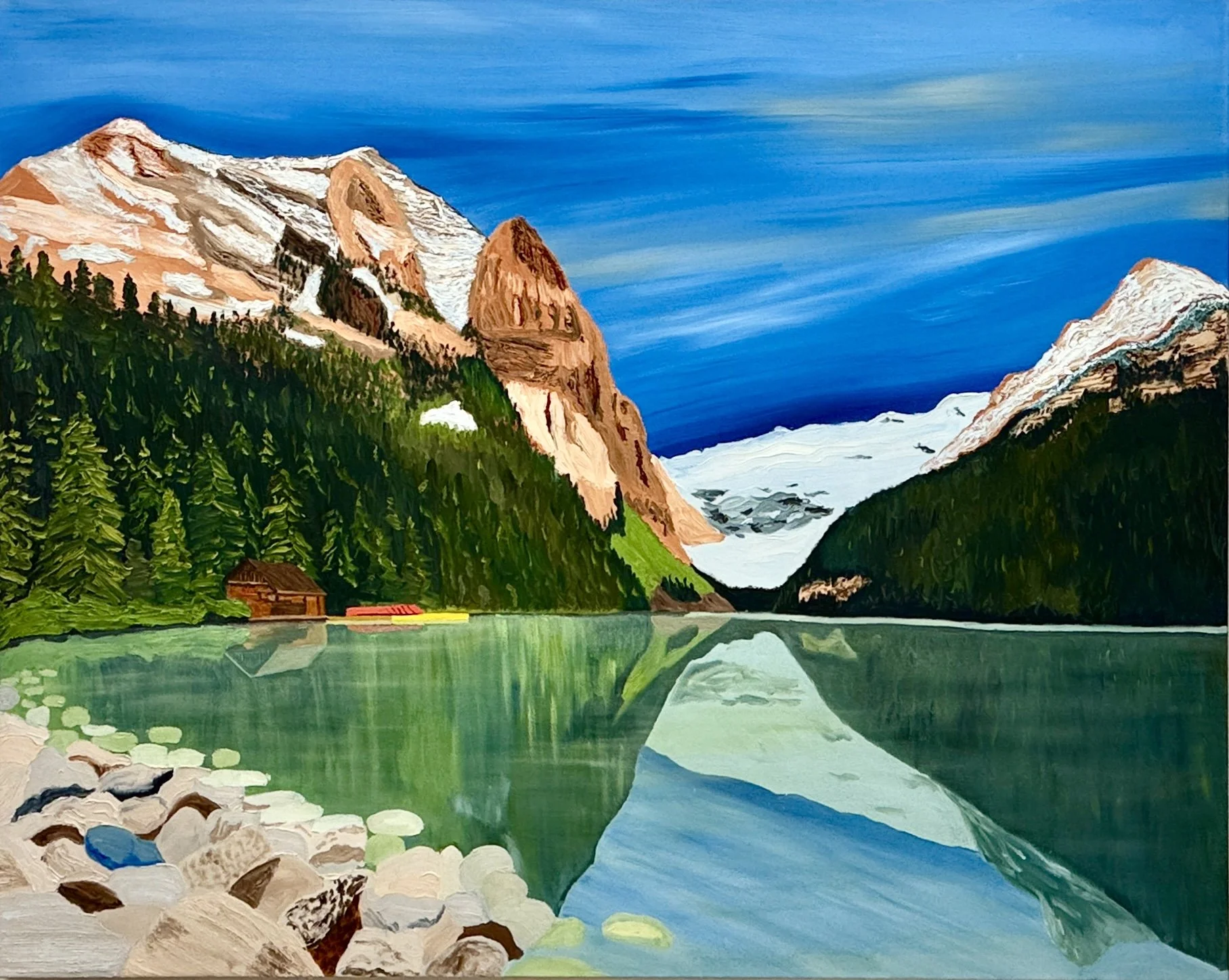 Against the Wind (Painting - $4000 - 48 x 60 x 1.5”) - Tony Friesen
