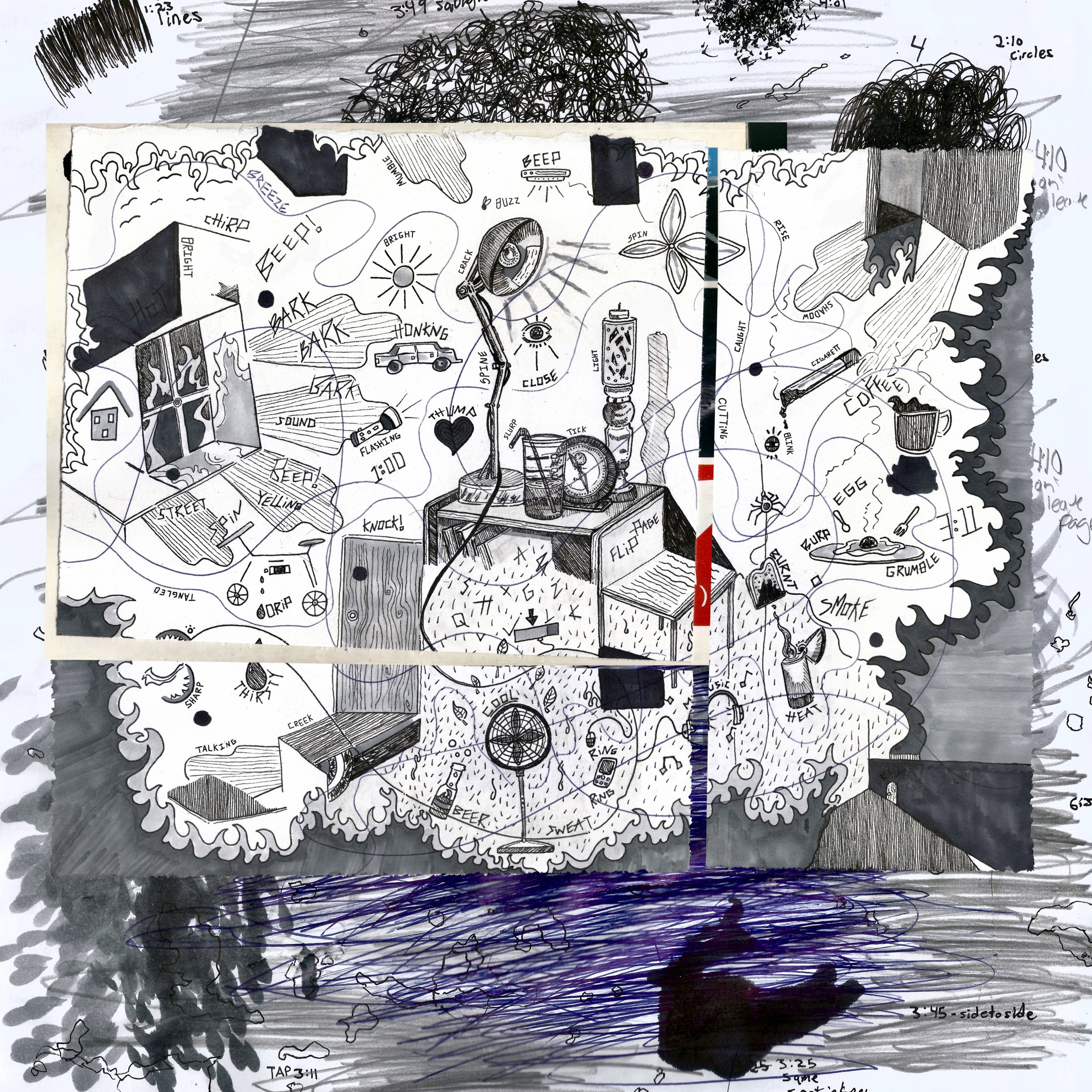 Isolated Open Windows (Mixed Media - 20" x 20" - Canada) Forrest Russell
