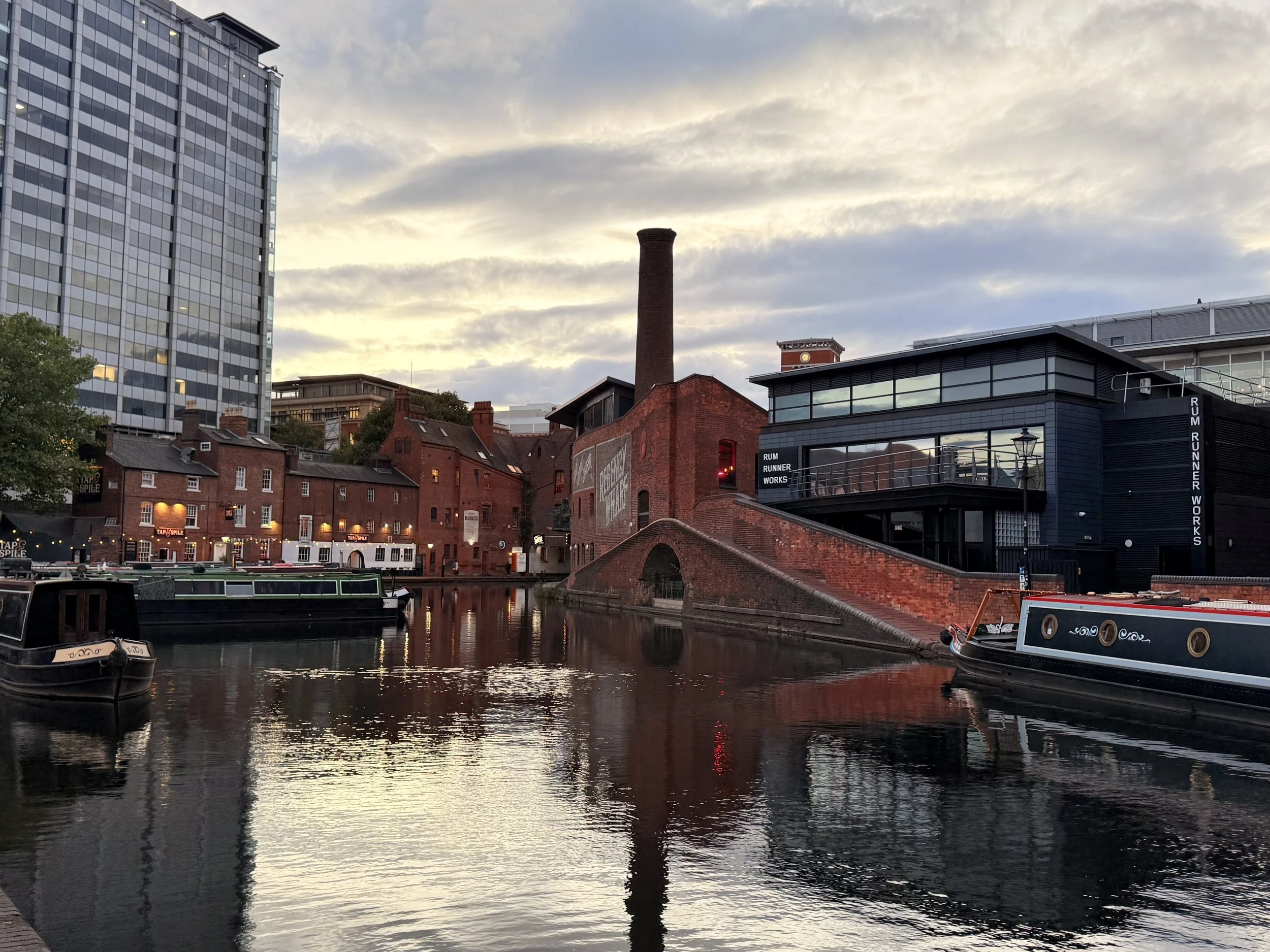 The Canal - Brindley's place (Photography - 59.5" x 79.33" - $500 - UK) Chukwudi Okoro