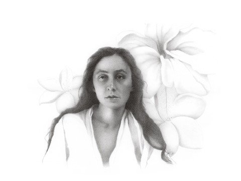 Georgia (Drawing - 18" x 22" x 1" - $700 CAD - Canada) Kaeli Stein