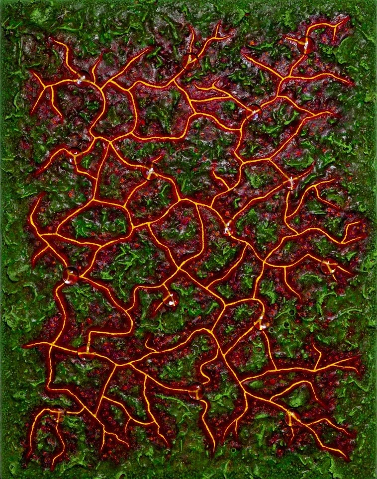 Pulse II (Painting - 16" x 20" - $800 CAD - Canada) Nick Nylen