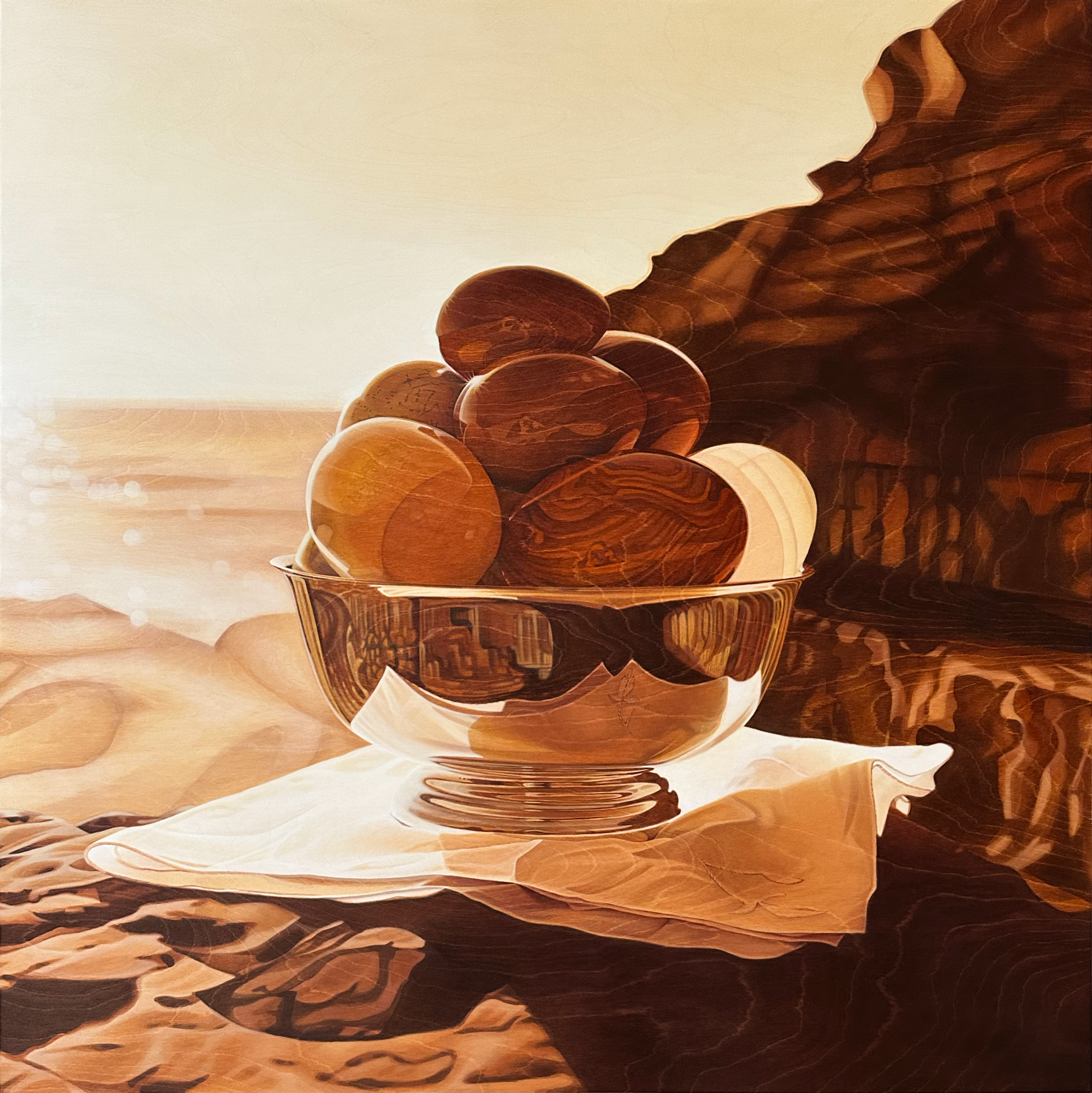 Possibilities (Painting - 36" x 36" x 2"  - $5000 CAD - Canada) T. Markvart