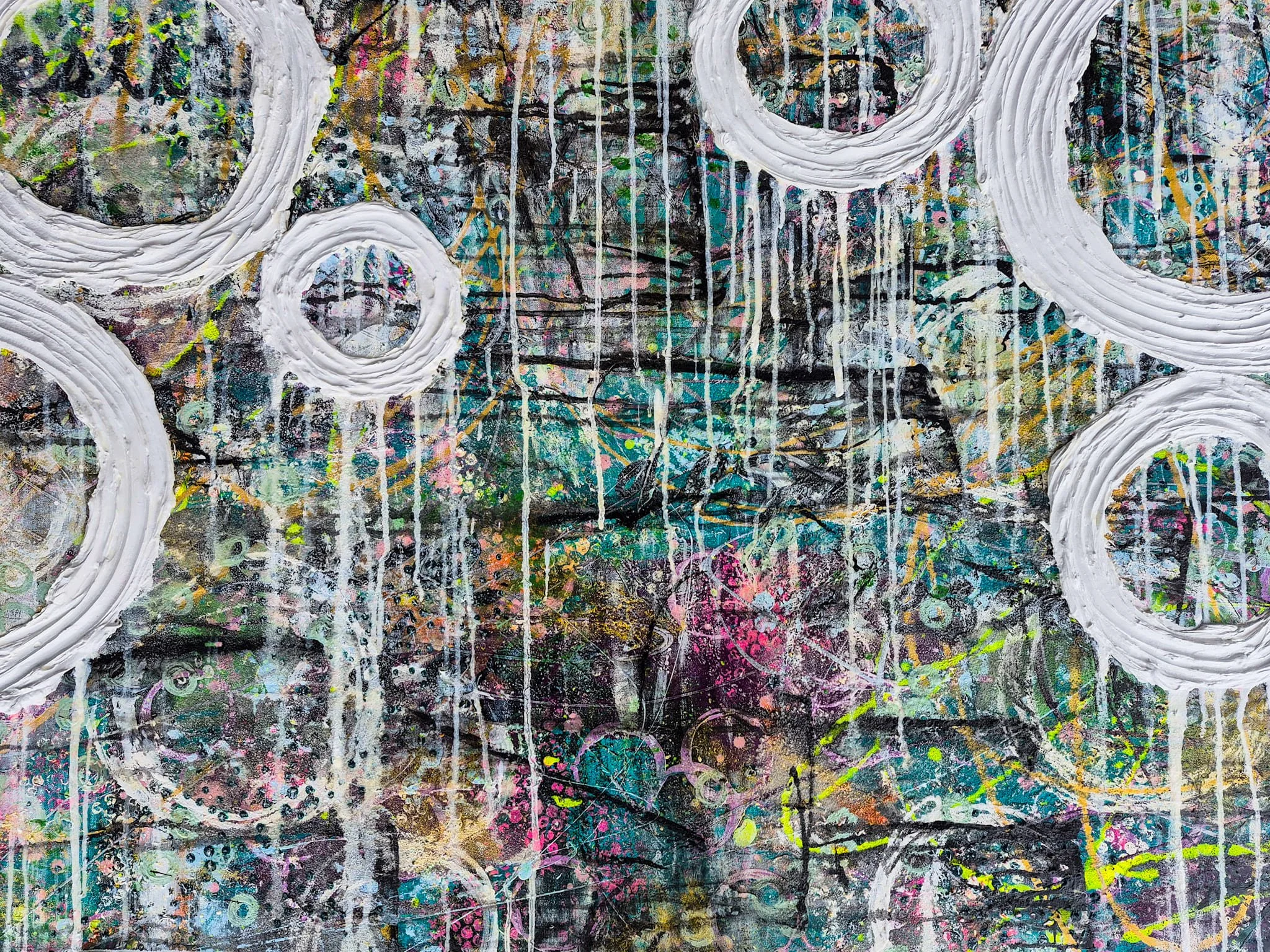 All This (Painting - $1200 - 36 x 48 x 2) - Alexis Christine Wild