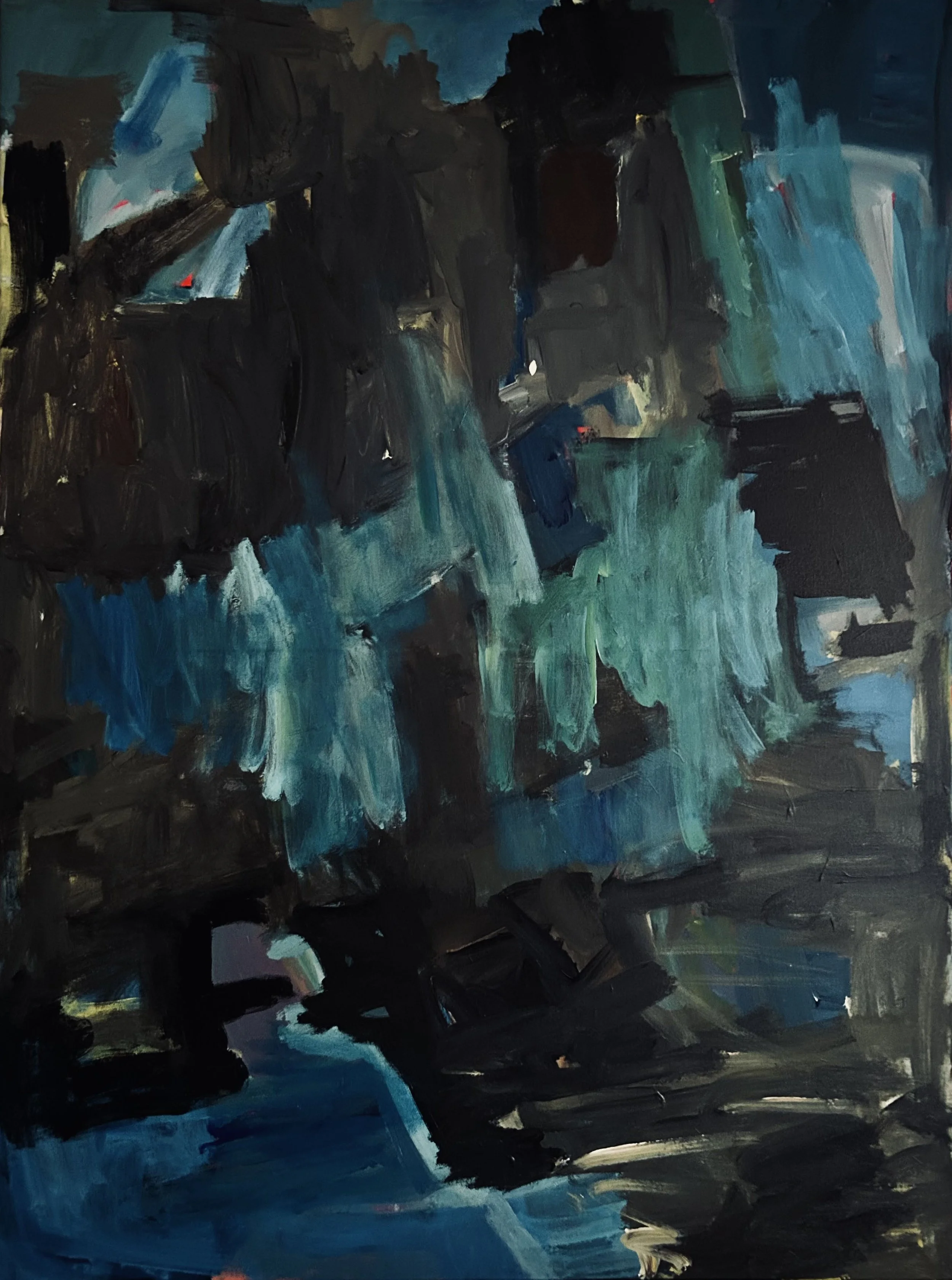 Untitled (Painting - $2000 - 60” x 40” x 1”) - Jarrod Barker