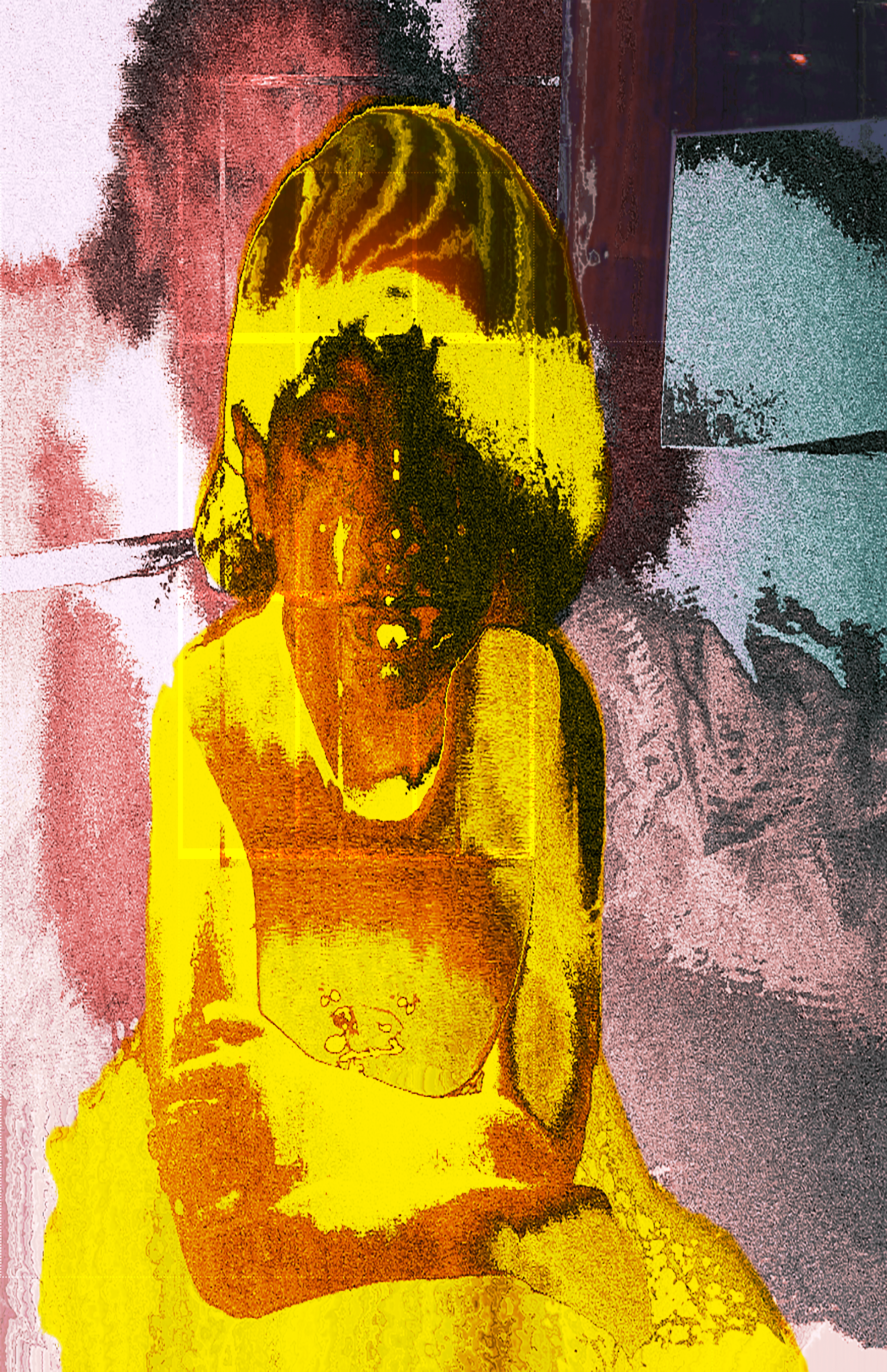 My Only Sunshine (Digital Art - 4ft H x 2.5ft W - Canada) - Ebony Dorsett