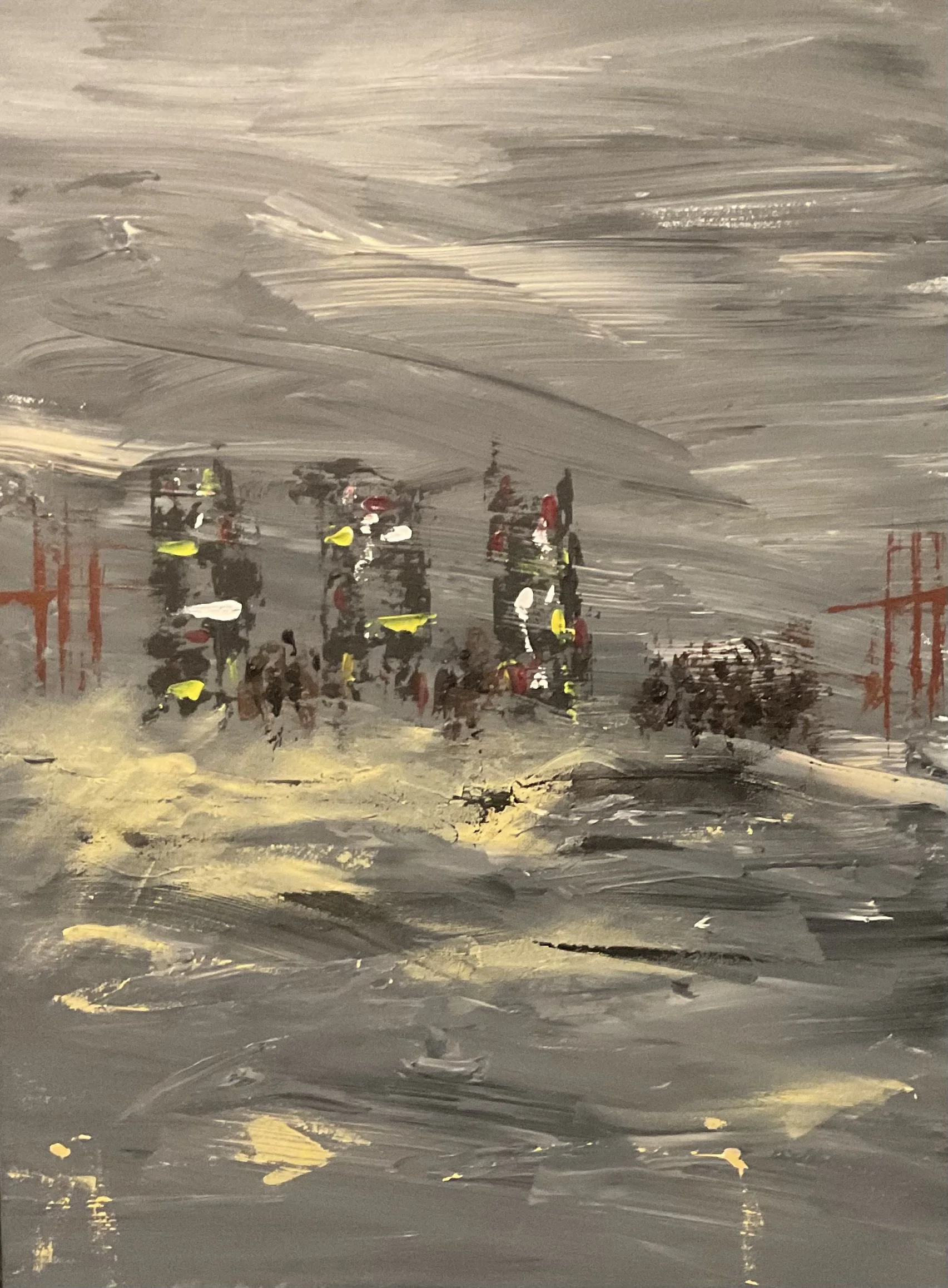 Passages of Time (Painting - 24" x 18" x 1.5" - $350 CAD - Canada) Nicholas Auger