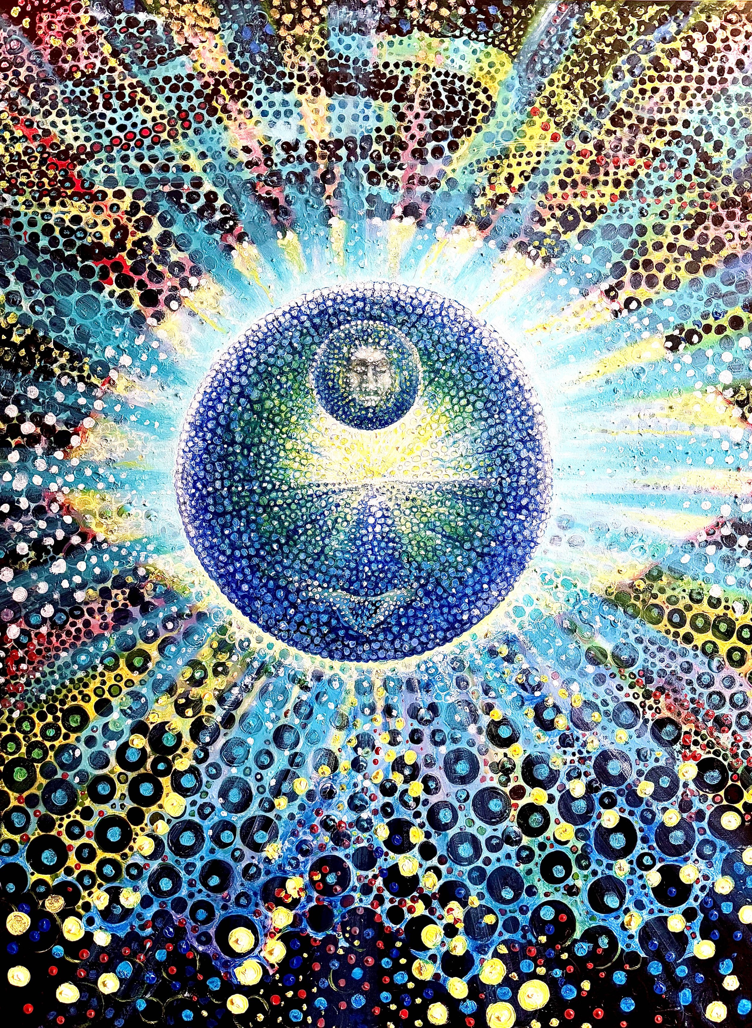 Bliss (Painting - 48" x 36" x 2" - $2000 CAD - Canada) Wayne Hanson