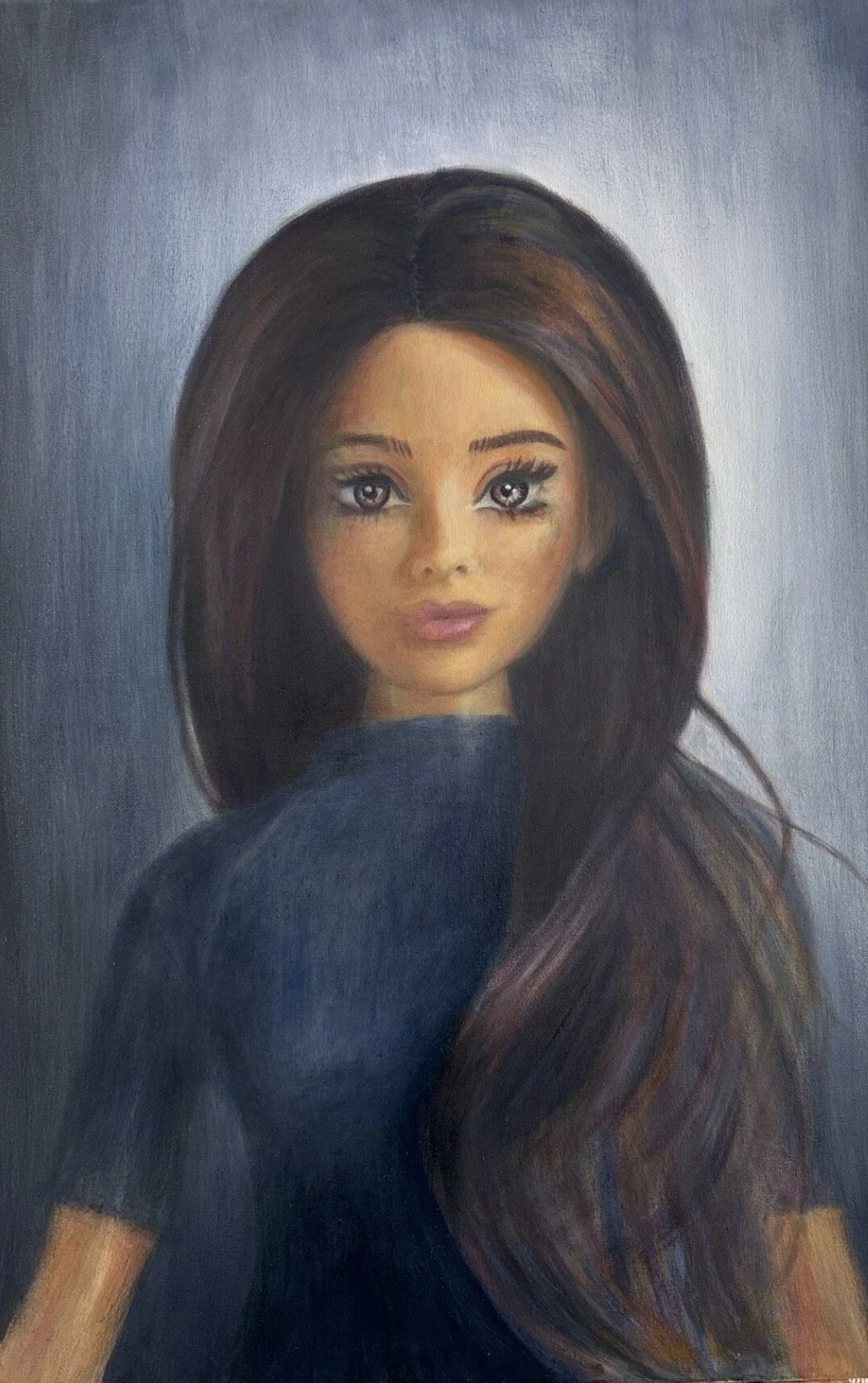 Lucha interior (Painting - $850 - 35.8 × 23.8 × 0.6 inches) - Cristina Redondo