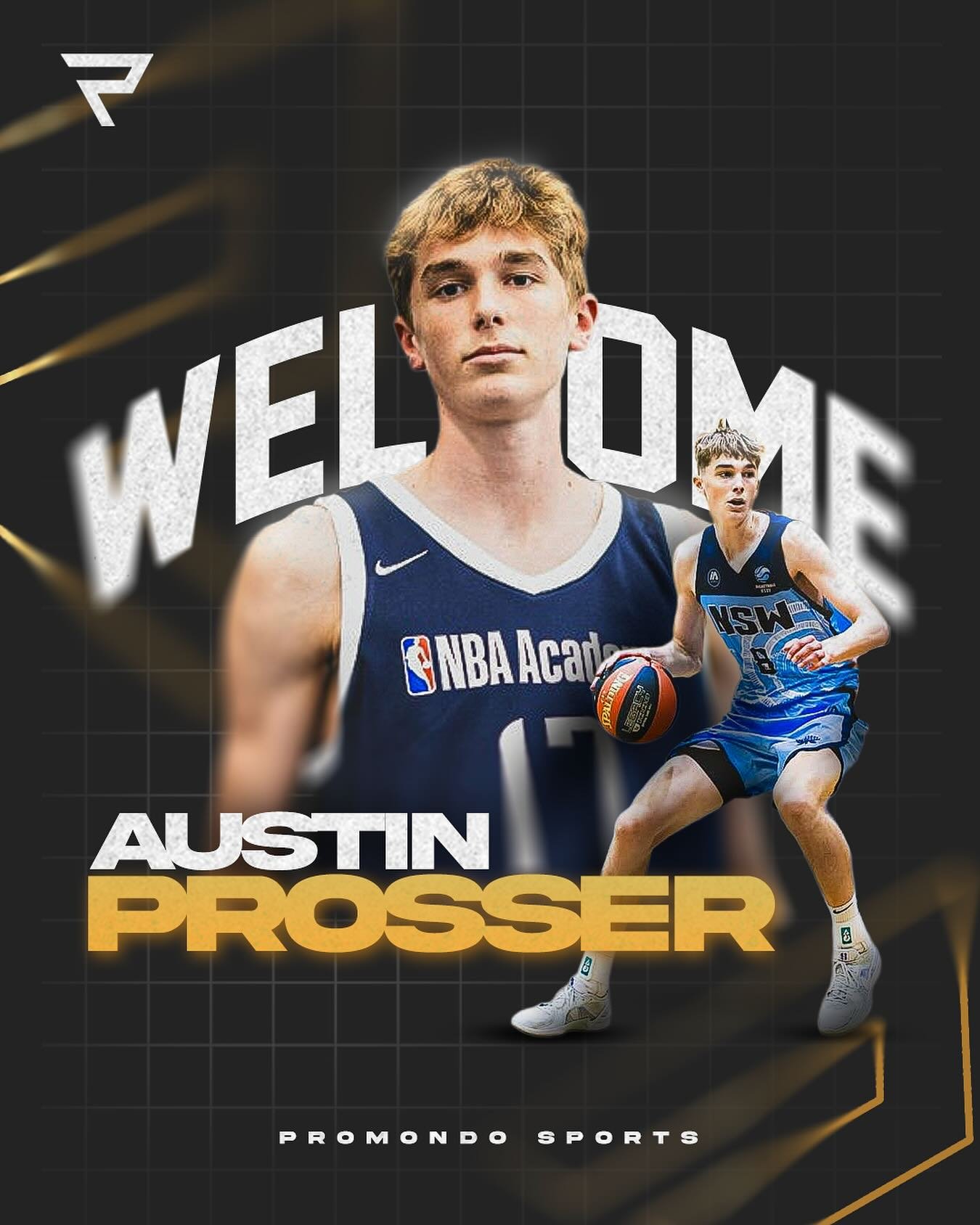Welcome to the ProMondo Sports family, @0austin_prosser0! Incredibly excited to be part of your journey. 

The future is bright ✨