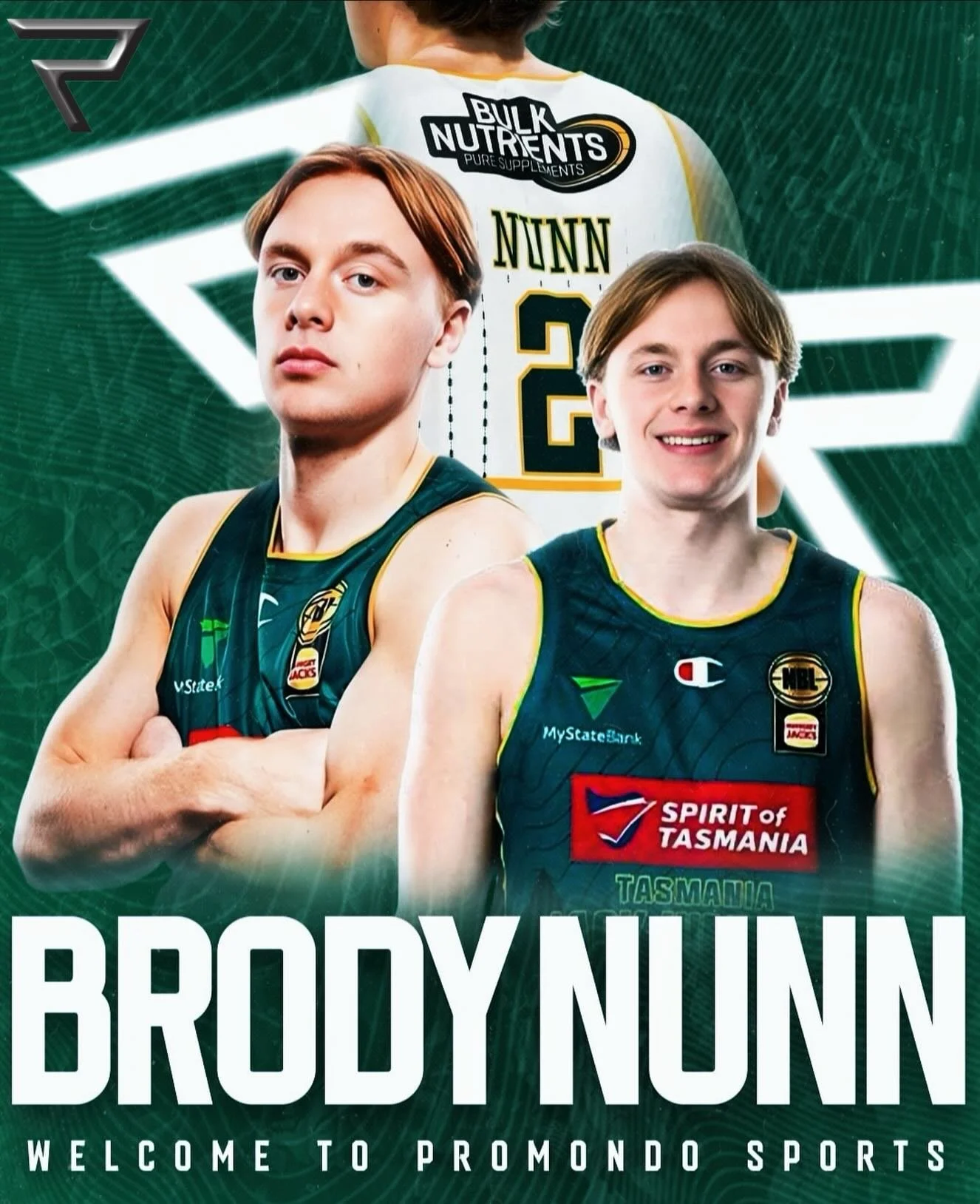 Excited to Welcome @brodynunn_ to ProMondo Sports family, excited to get to work.