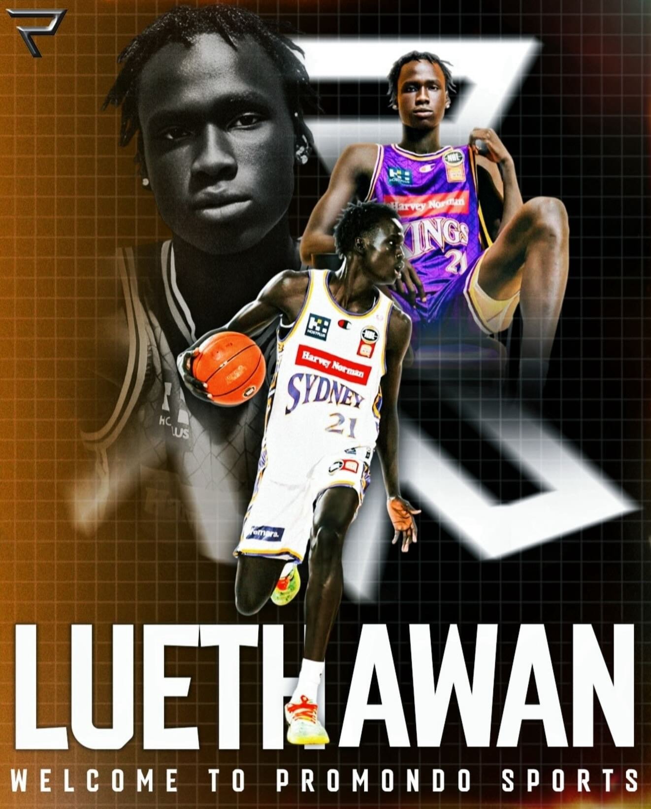 Proud to welcome @luethawannn to the ProMondo sports family, it&rsquo;s go time. 
.
.
.
#nbl #sydney #australia #basketball