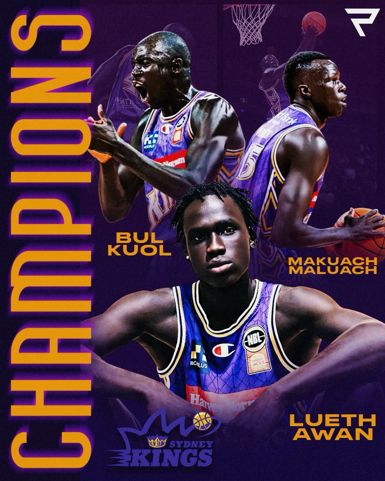 Congrats to our clients @makuach35 @bulkuol @luethawannn and the @sydneykings on being crowned 25/26 @nbl  champions.