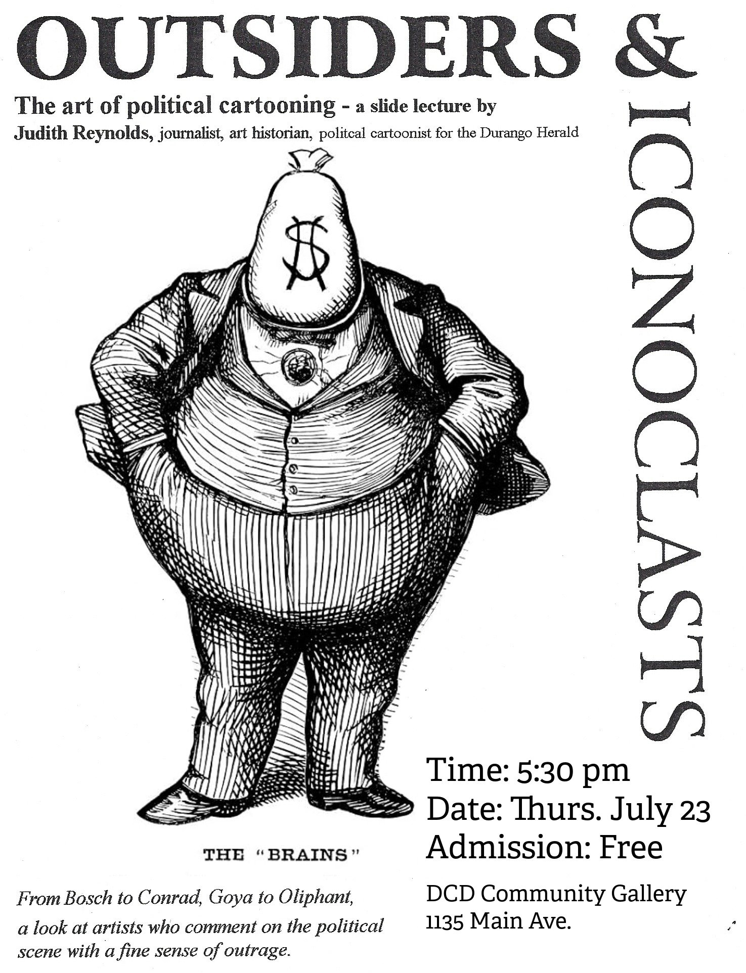The art of polotical cartooning by judith reynolds