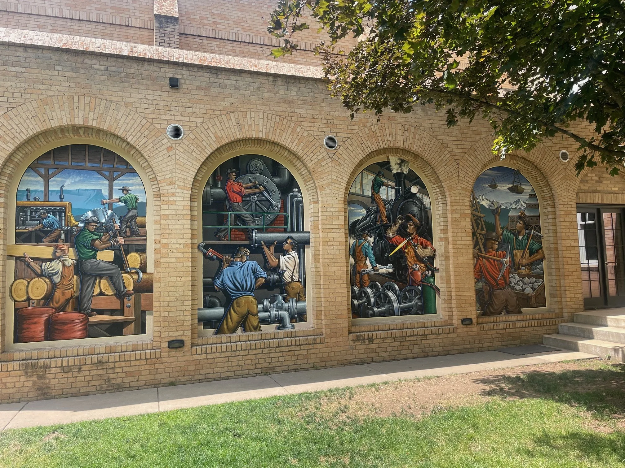 Smiley Building Mural Project