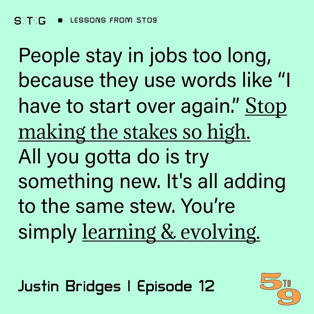 A lil reframe from @freelancekills 💭

#5to9pod