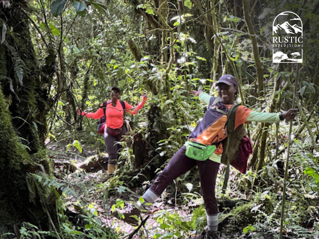 Fun and smiles on the slopes of Mount Elgon, once Africa's largest volcano and today home to the world's largest (and at 24 million years one of the oldest) volanic base.