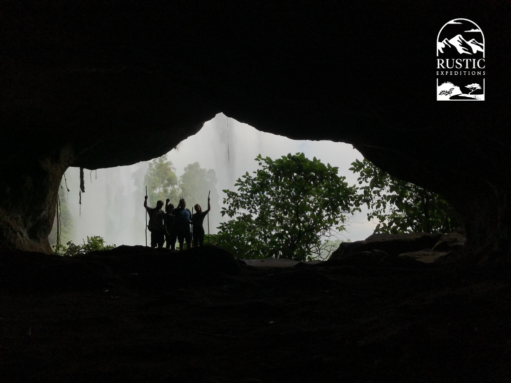 Step behind the waterfalls around Kapchorwa, Kween and Bukwo opens up a whole new world. Some of them even connect all the way to Kenya.