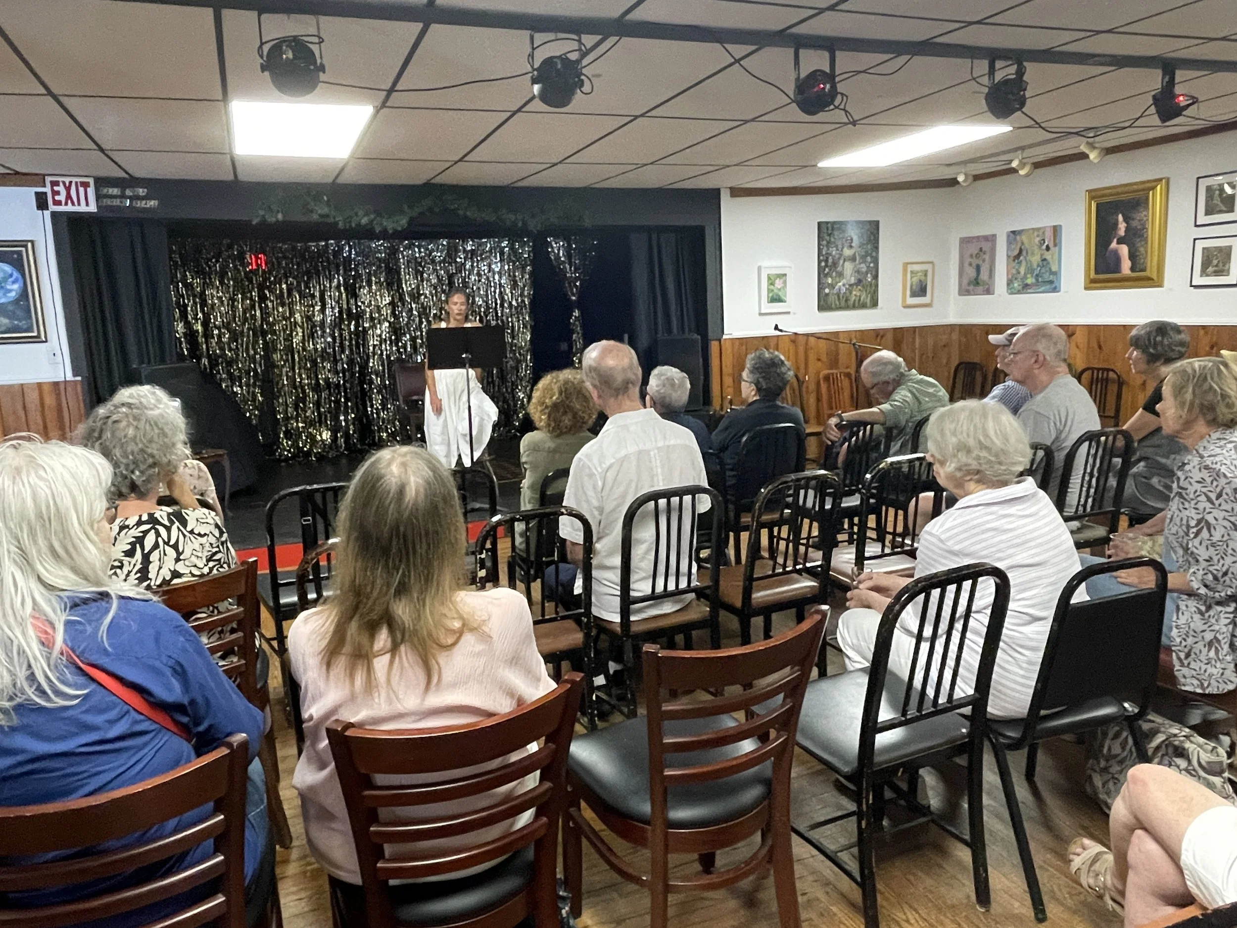 AT the taalk by Nina Burleigh