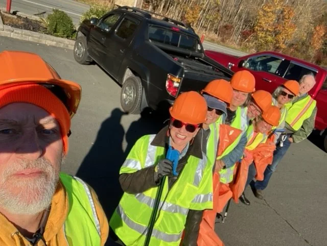 Trash collected on  State Route 17B in Cochecton on October 20th.