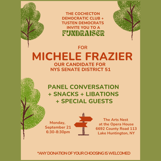 Supporting Michele Frazier