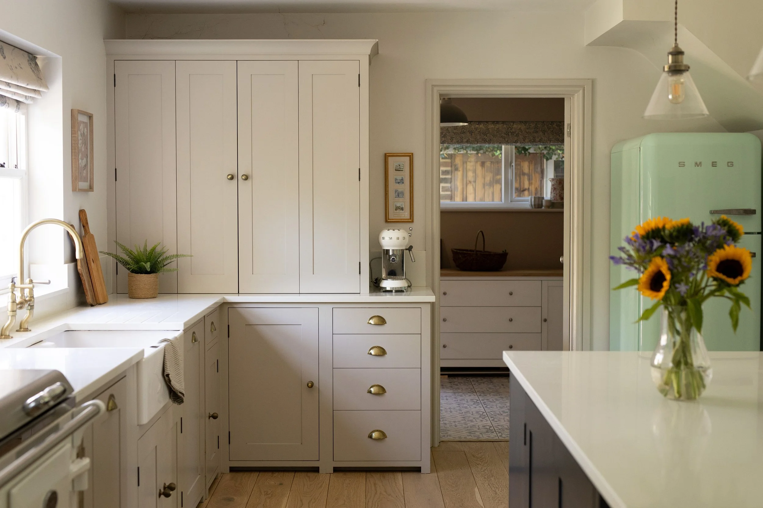 Open plan kitchen project Leigh Kent