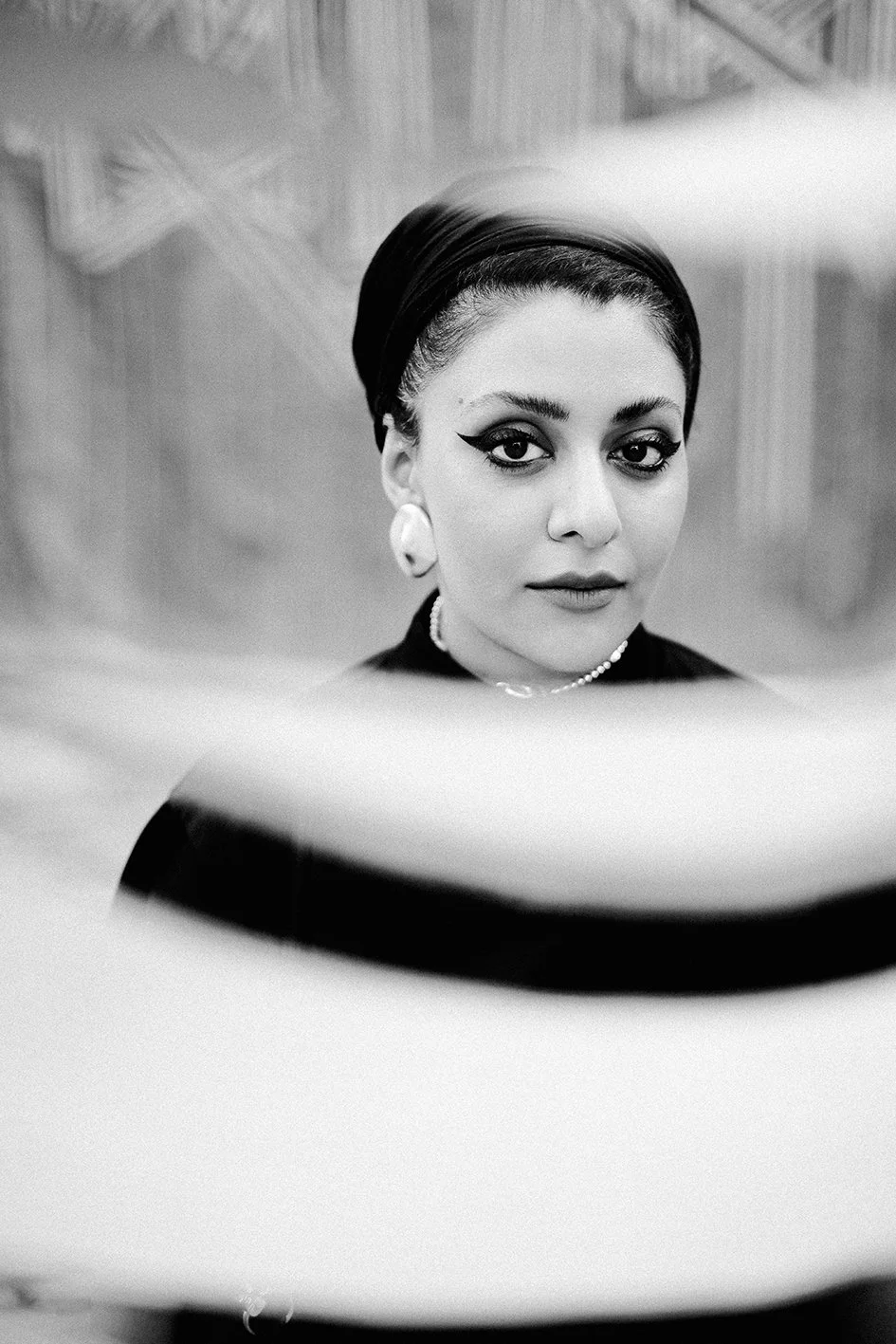 Sumayya Vally, 2026, black and white
