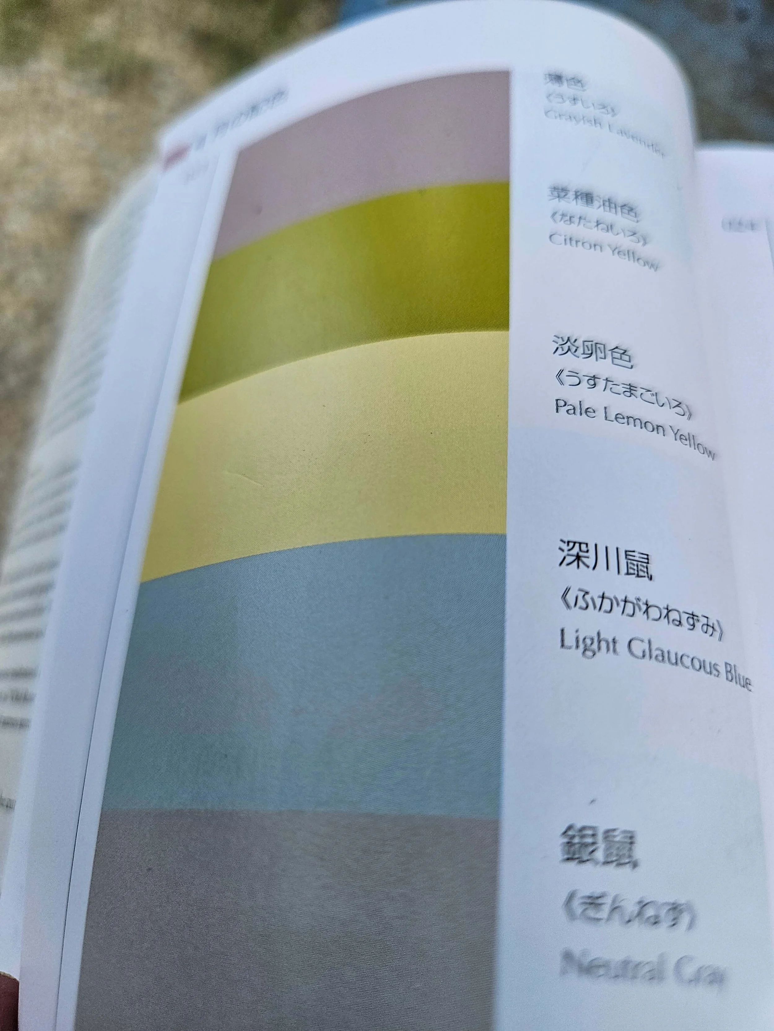 Palette 23 from A Dictionary of Colour Combinations, a Japanese colour reference book organised by month.