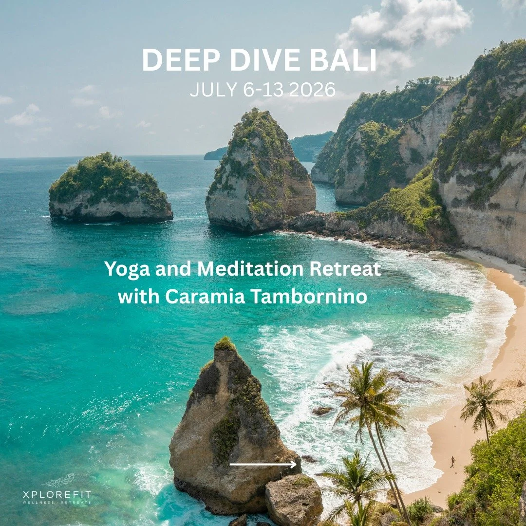 Each morning begins in our open-air island yoga shala with Caramia Tambornino offering a nourishing two-hour practice that blends energizing vinyasa flow, mindful breathwork, and guided meditation. You will awaken every corner of your body, center yo