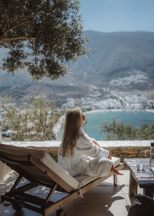 BIG BLUE Yoga and Swim Retreat in Amorgos, Greek islands with Malia Hill