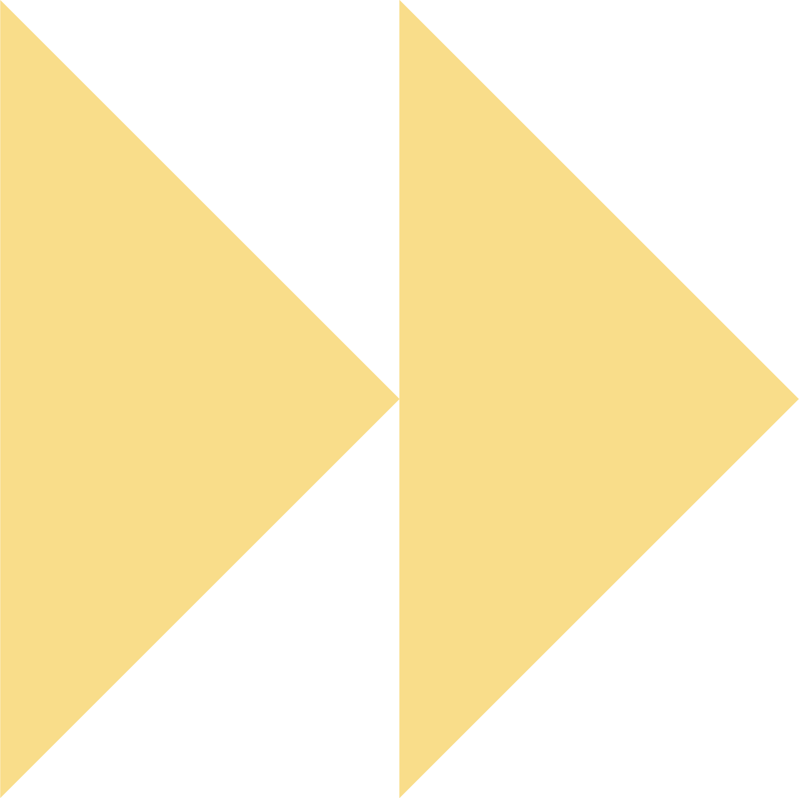 Abstraktes Design mit großen gelben Dreiecken.