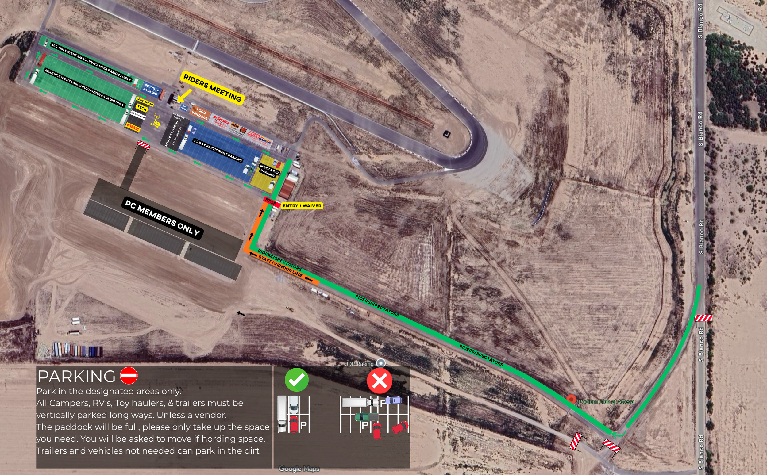 Schedule — Podium Club trackday massacre