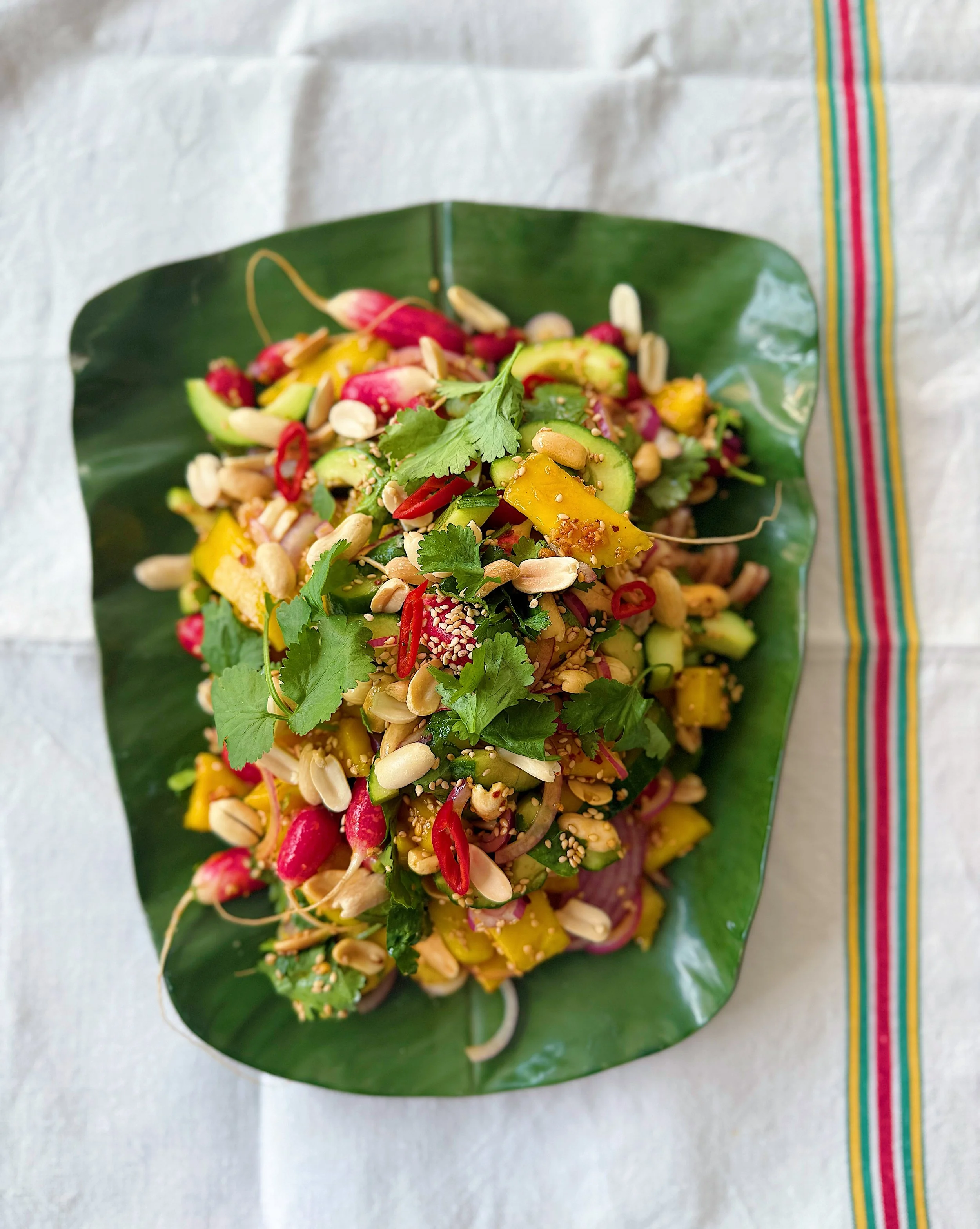 Spicy Mango & Radish Salad