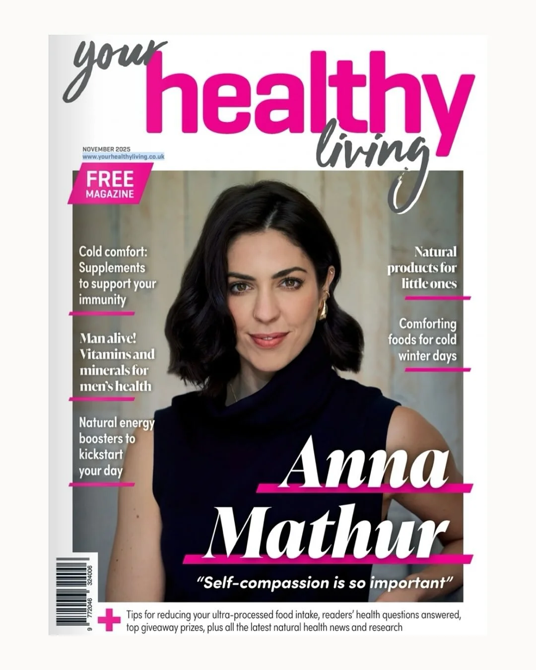 So delighted to be featured in this month&rsquo;s Your Healthy Living magazine, sharing my insights on men&rsquo;s health and how the right foods can support heart health, balance blood sugar, and reduce inflammation. 

Small changes really can make 