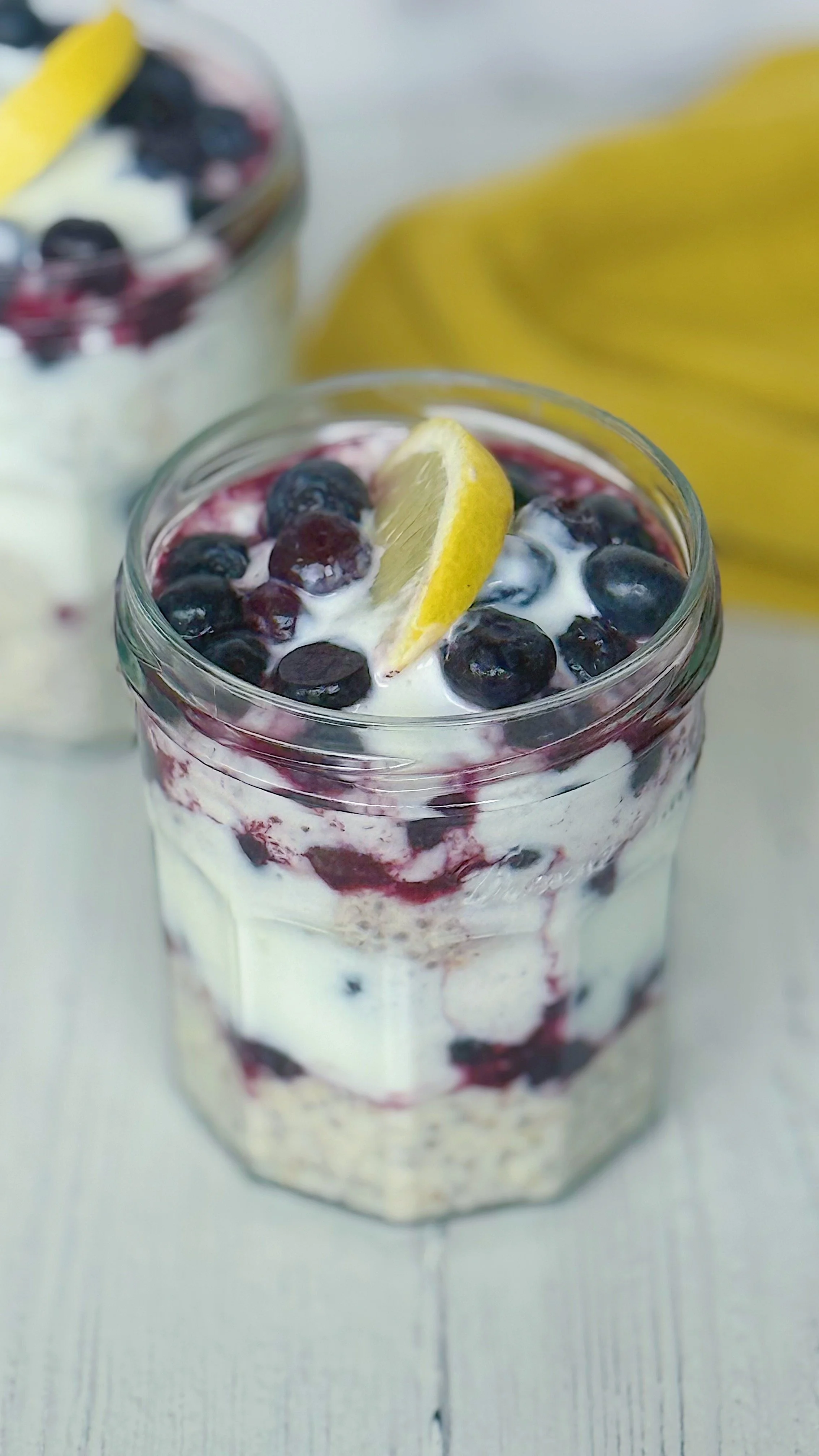 Overnight Lemon Oats 