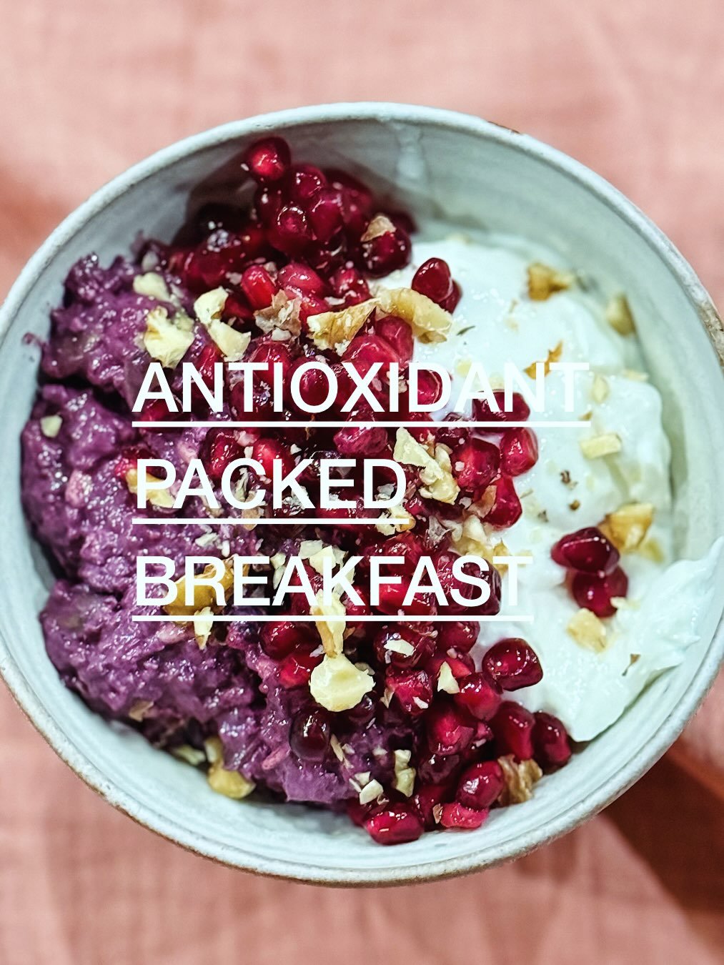 My favourite breakfast &darr;🫐

Creamy, vibrant and packed with antioxidants, this overnight chia pot is one of the easiest ways to nourish your body first thing in the morning.

Loaded with chia, flax and pumpkin seeds for fibre and omega-3s, plus 