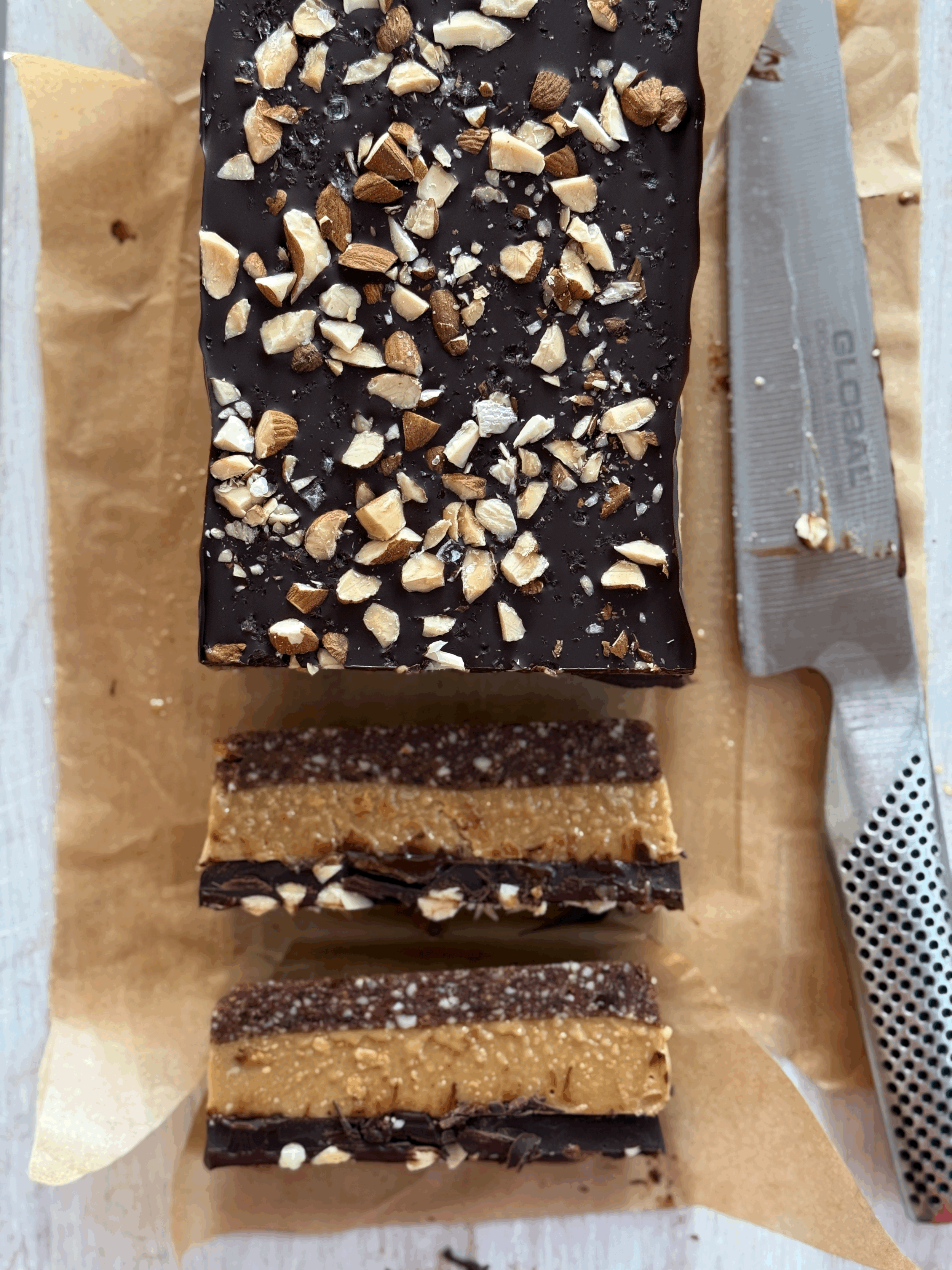 Dreamy Nutty Slice