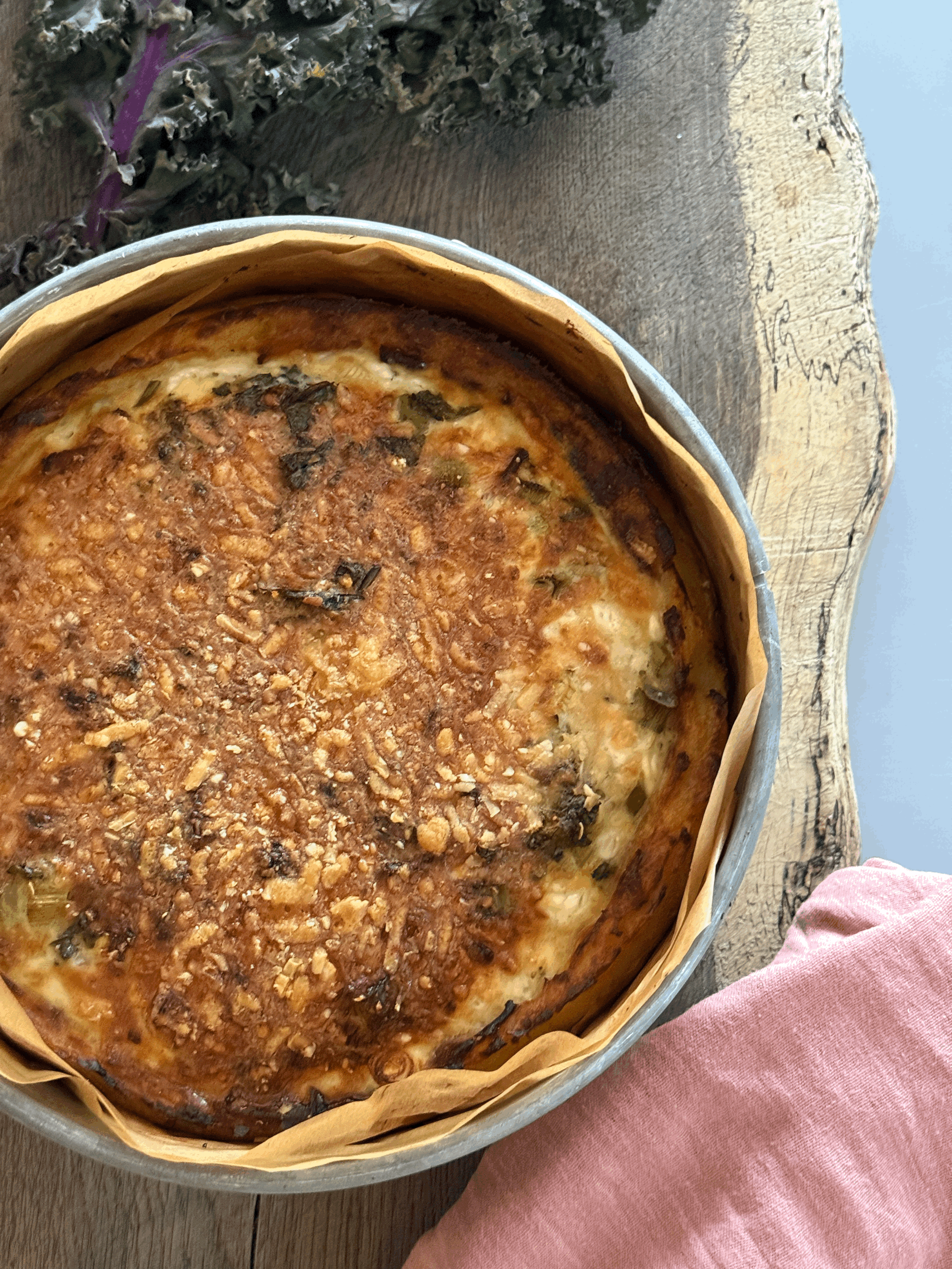 Potato Crust Quiche