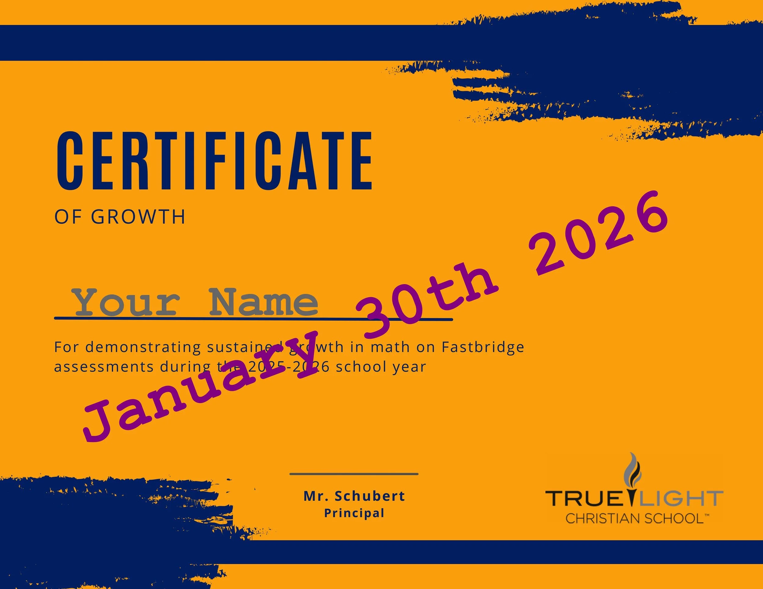 Recognition of Growth & Excellence