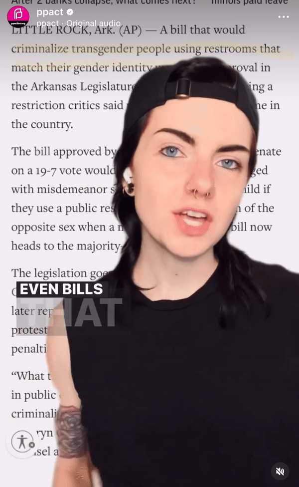 Anti-LGBTQ+ bills moving around the country.