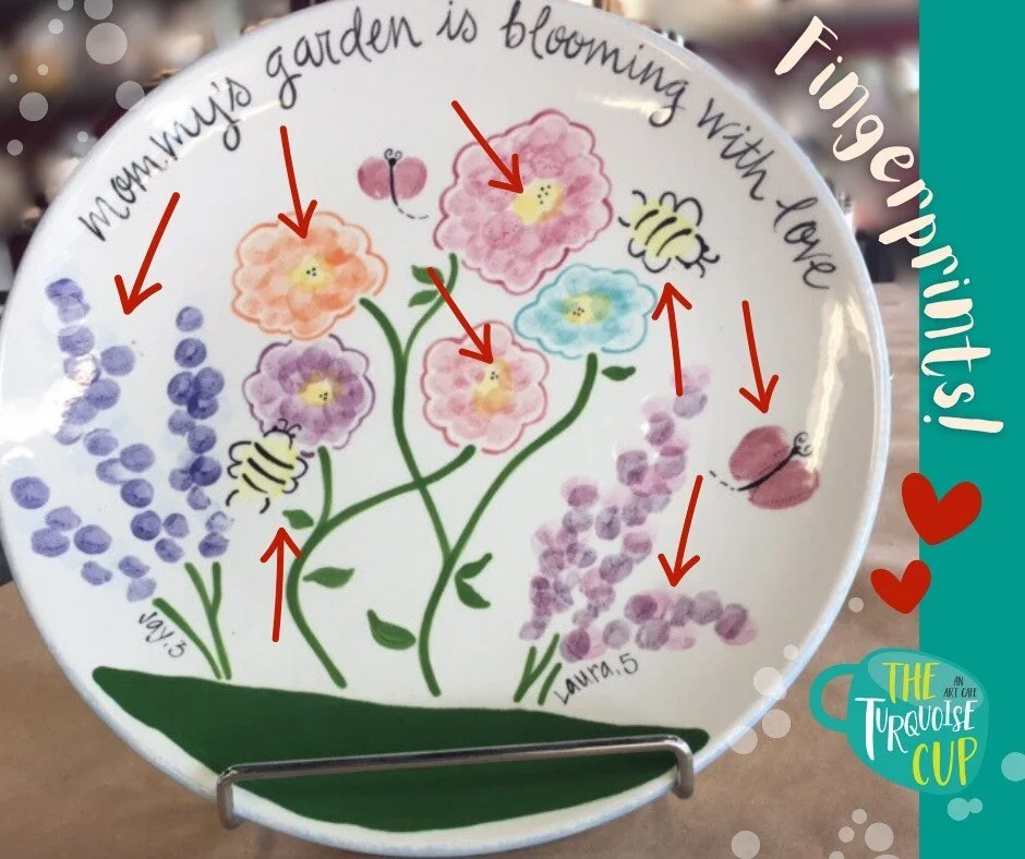 Open for walk-ins and fingerprints! Plan a visit between 12pm and 6pm 🖌️🎨

#theturquoisecup #burlington #paintpottery #paintedgifts #familyfun #teambuilding #birthdayparties #create #gifts #shoplocal #DIY #personalizedgifts #everyonecreates