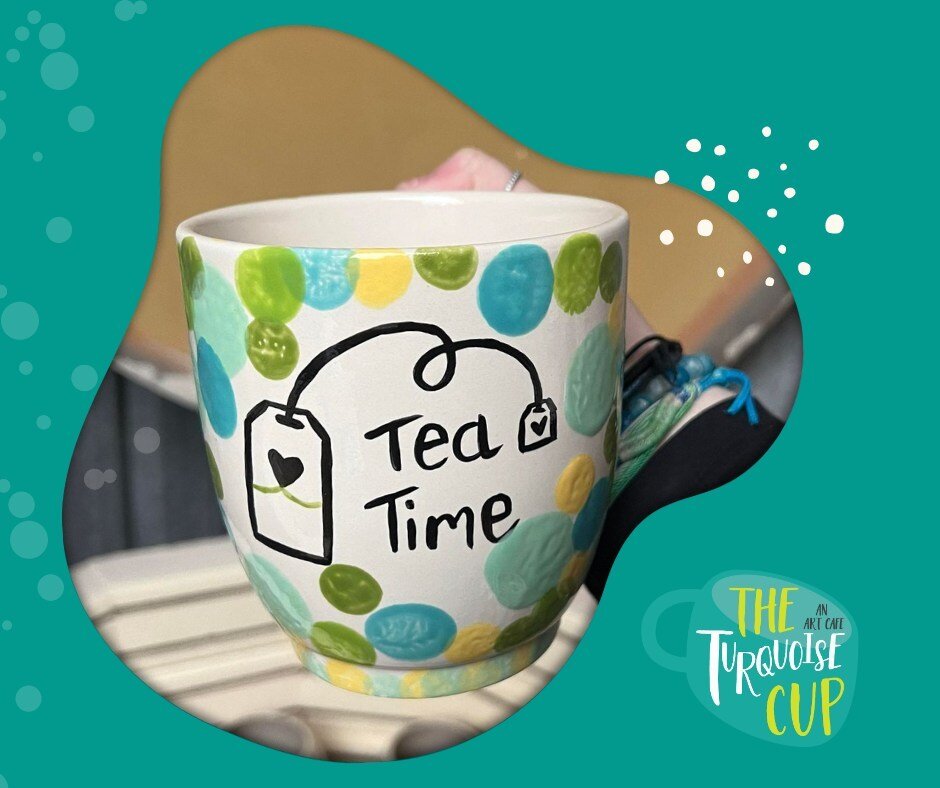 The perfect mug for the perfect drink 🥰

#theturquoisecup #burlington #paintpottery #paintedgifts #familyfun #teambuilding #birthdayparties #create #gifts #shoplocal #DIY #personalizedgifts #everyonecreates