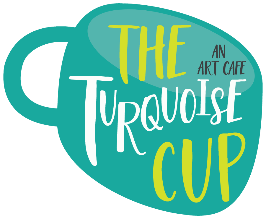 The Turquoise Cup | Paint Your Own Pottery in Burlington NJ