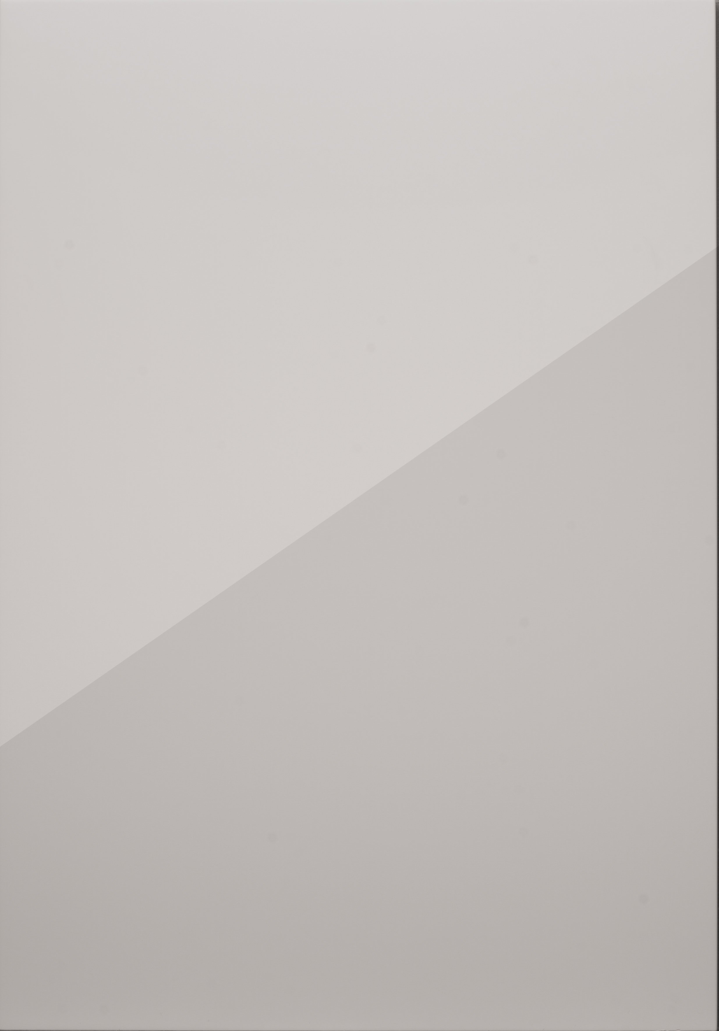 Minimalist grayscale abstract art with diagonal split