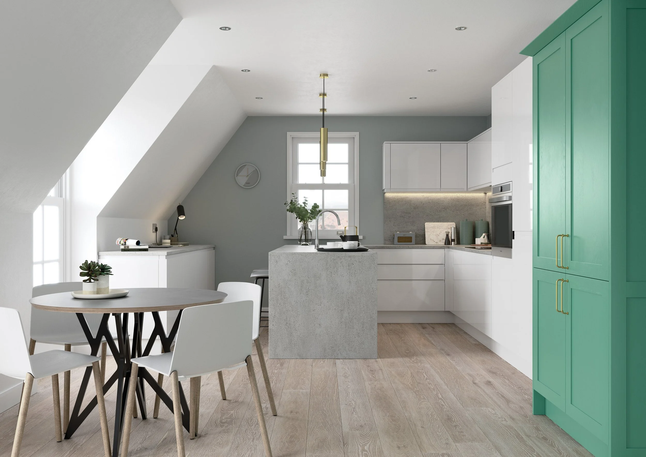 Strada Gloss White and Aldana CMS Green_Main Shoot_RGB.jpg