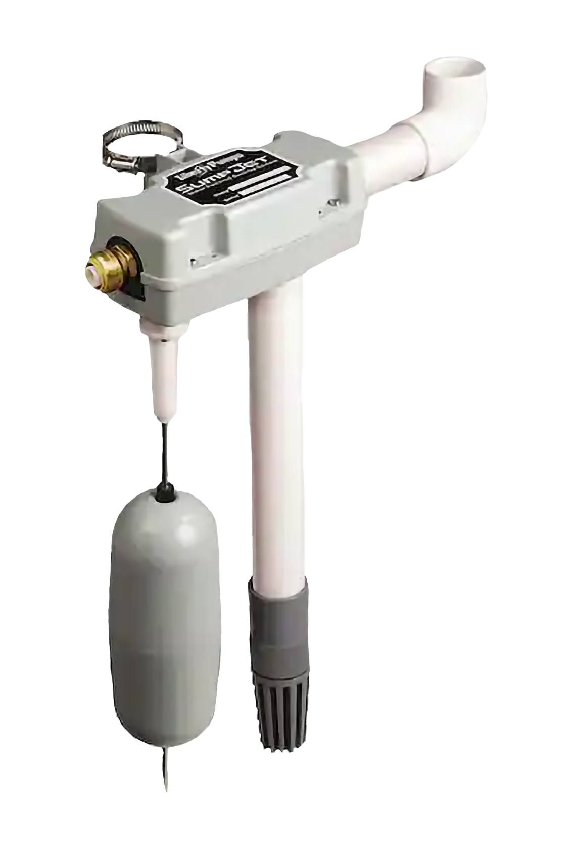 Water-powered backup sump pump system designed to protect basements from flooding during power outages and primary sump pump failures.