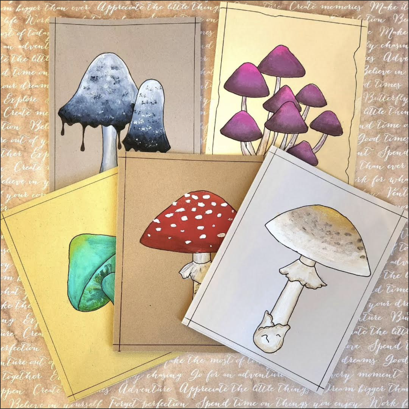 Mushroom Card Packs