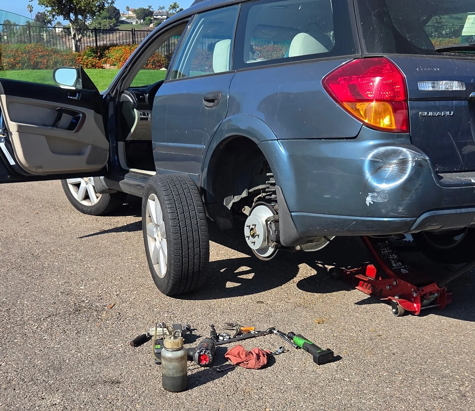 2006 Subaru Outback Complete Brake Job                    in Carlsbad, CA